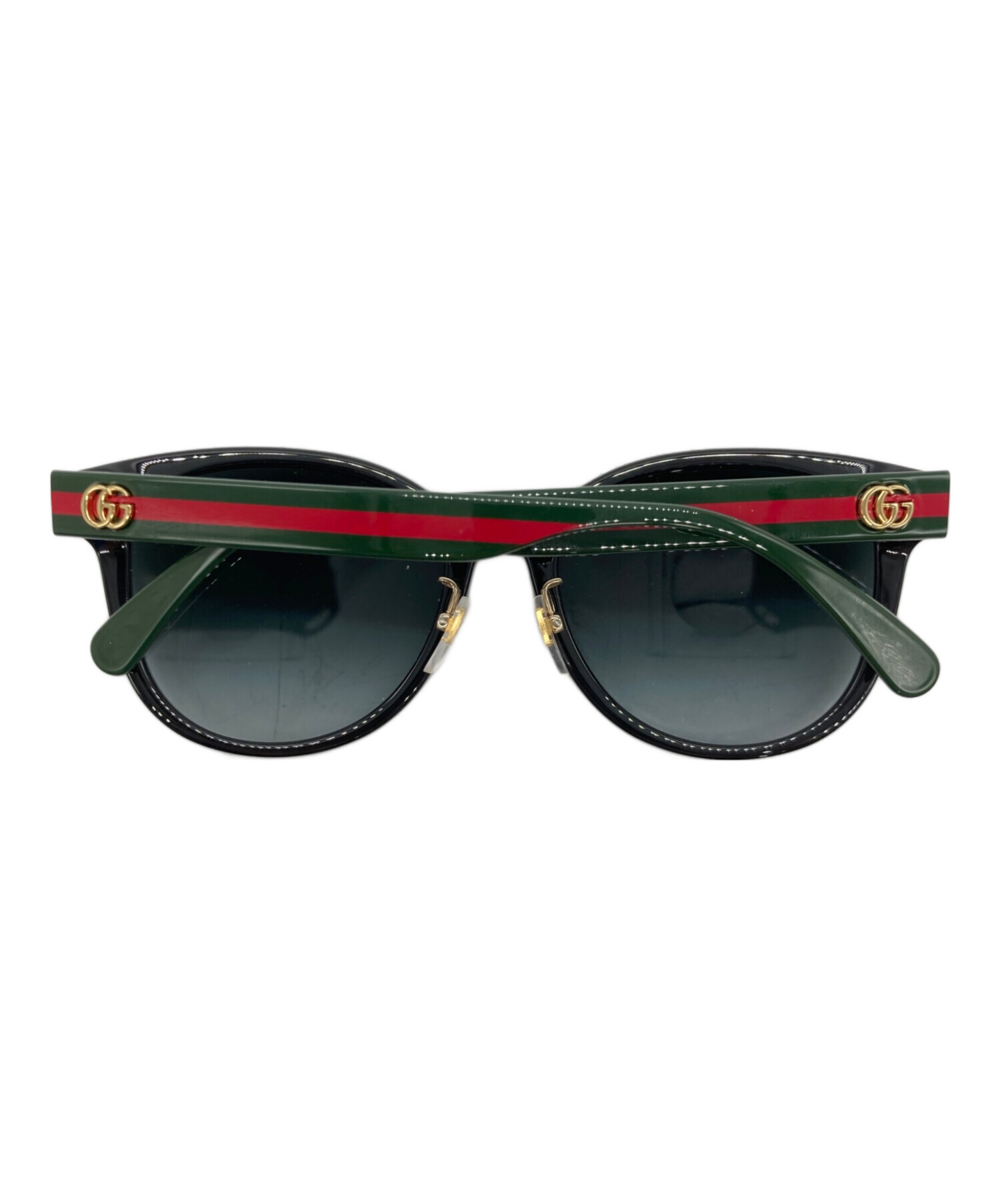 中古・古着通販】GUCCI (グッチ) サングラス グリーン×レッド