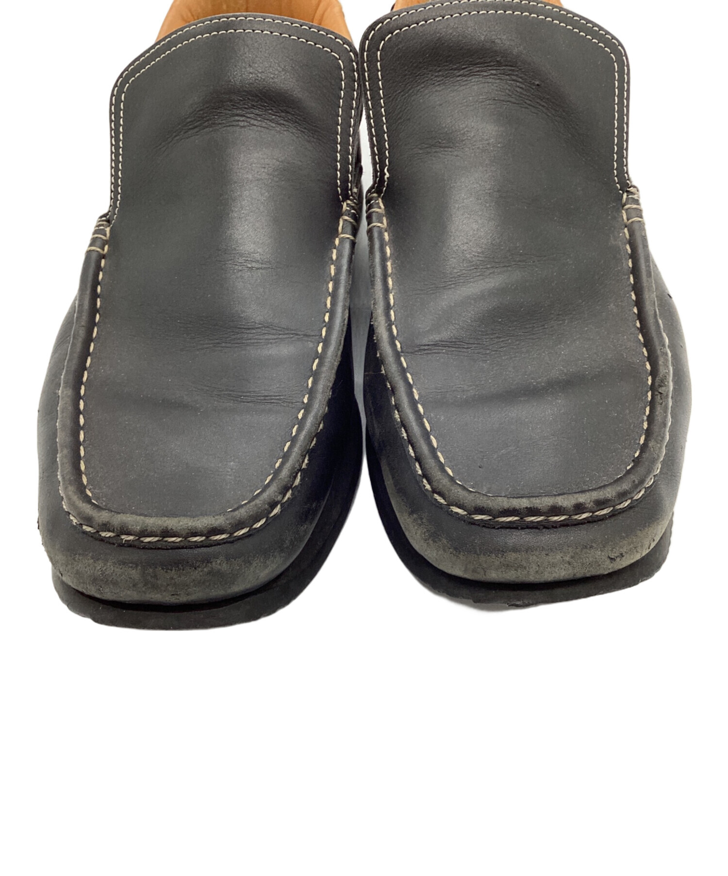 中古・古着通販】HERMES (エルメス) TURBO レザースリッポン ブラック