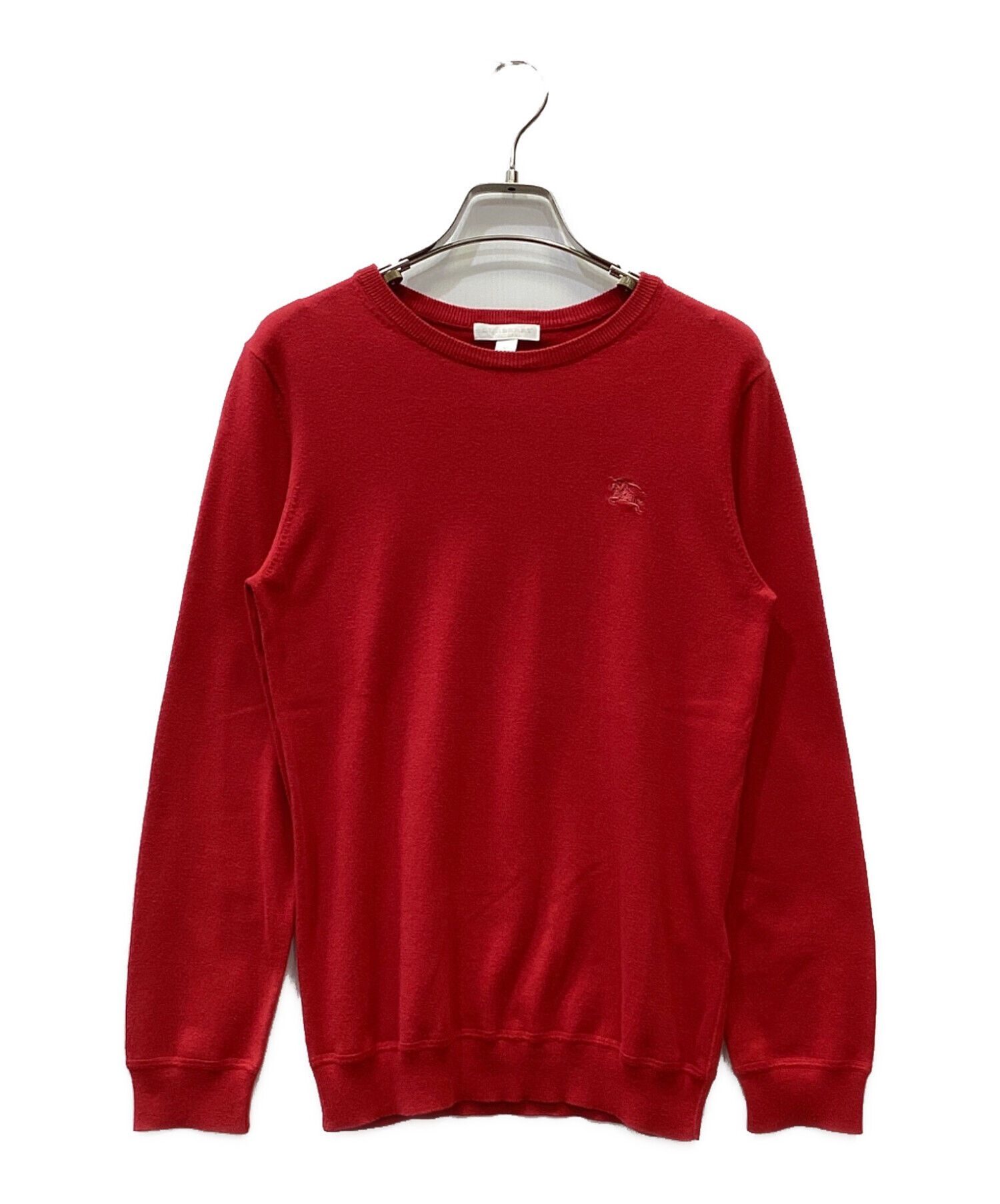 中古・古着通販】BURBERRY (バーバリー) エルボーパッチ付きニット