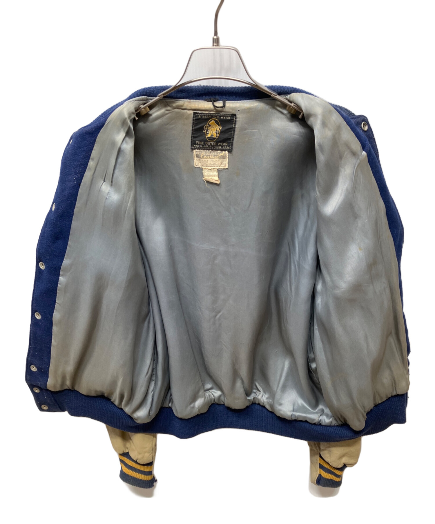 中古・古着通販】Golden Bear (ゴールデンベア) スタジャン ネイビー