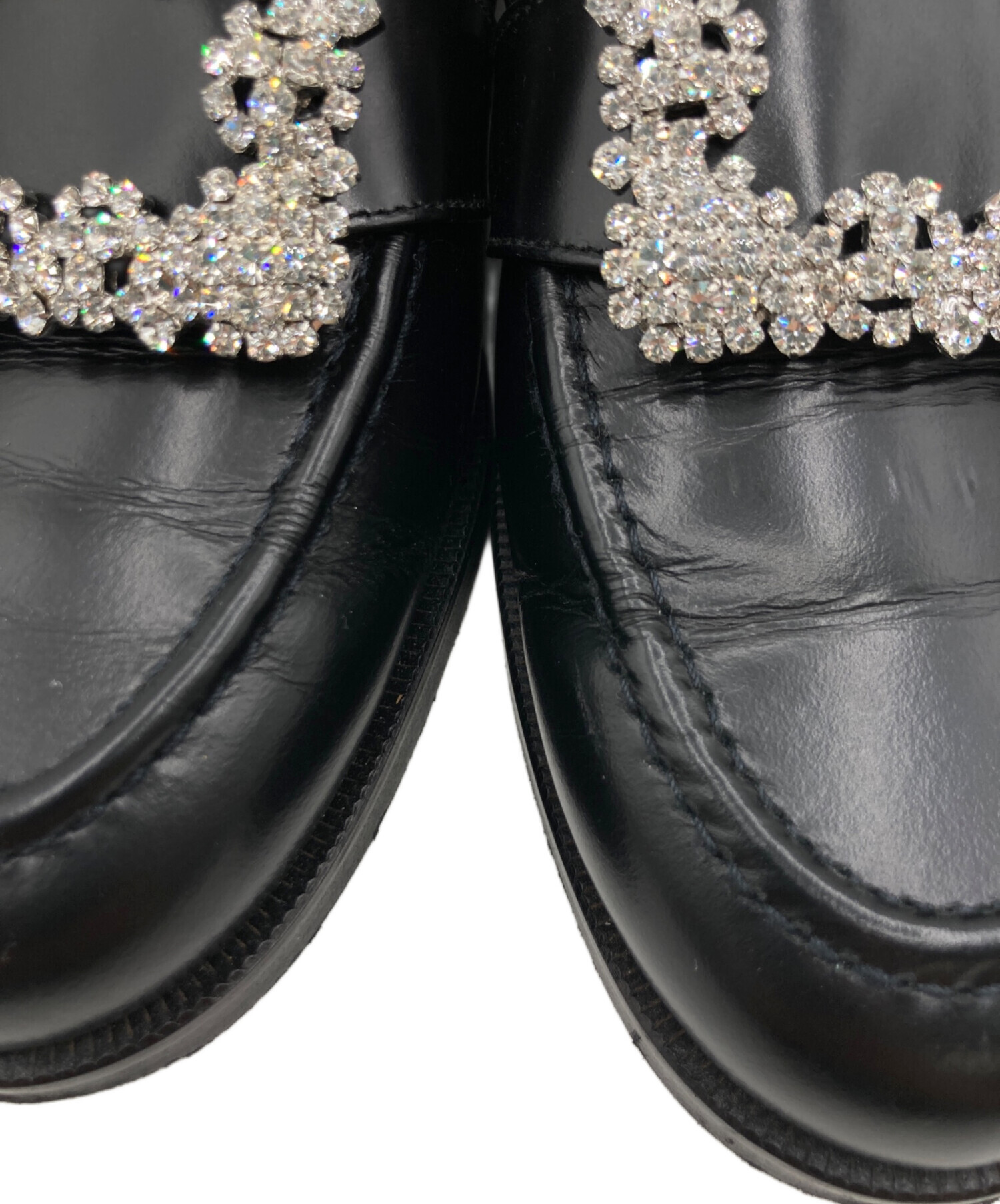 中古・古着通販】OHGA (オオガ) OHGA（オオガ）ローファー ブラック