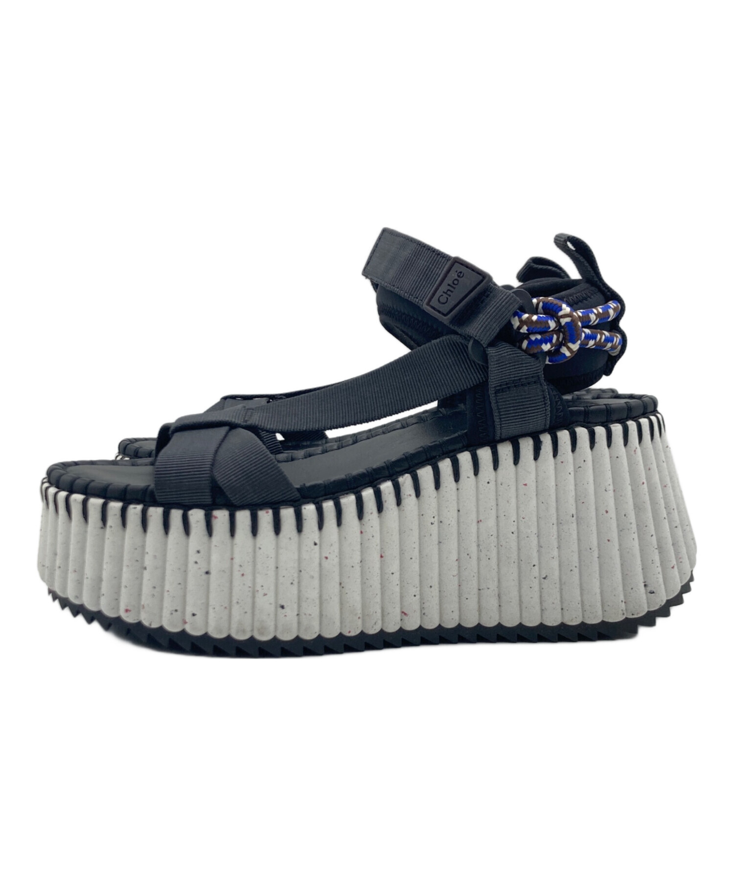 中古・古着通販】Chloe (クロエ) Chloe Nama ウェッジサンダル