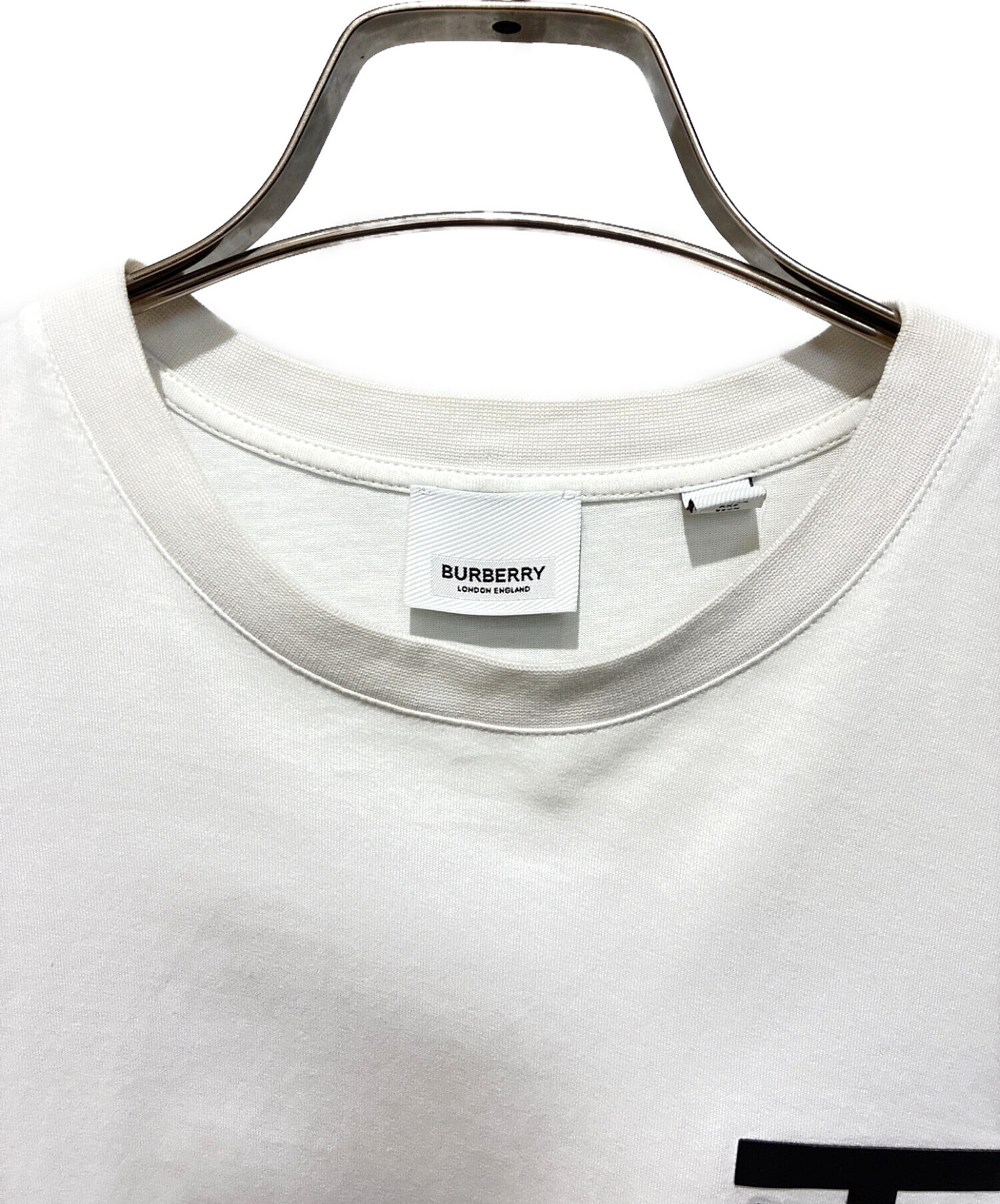 中古・古着通販】BURBERRY (バーバリー) TBロゴTシャツ ホワイト