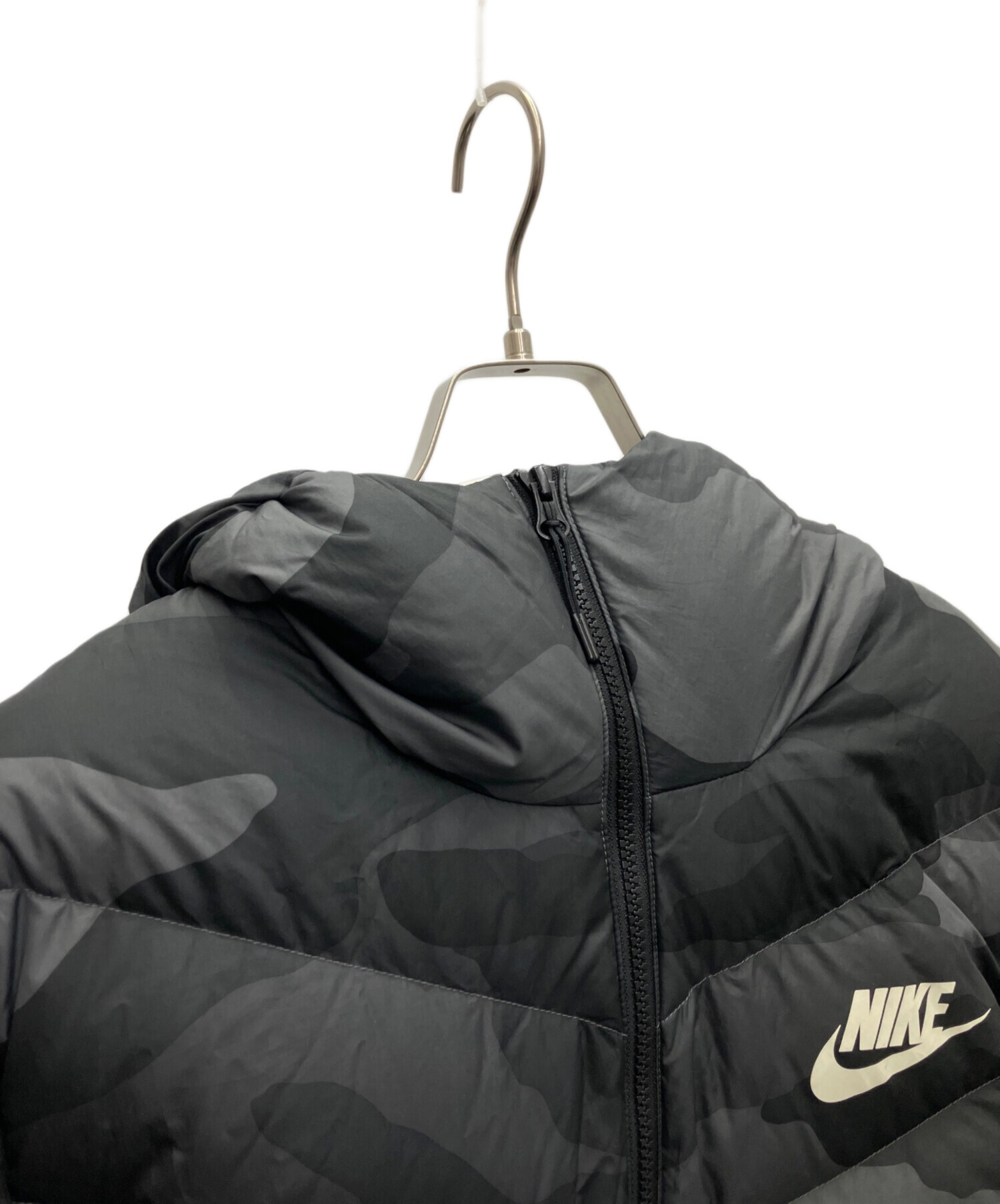 中古・古着通販】NIKE (ナイキ) ダウンジャケット ブラック サイズ:L