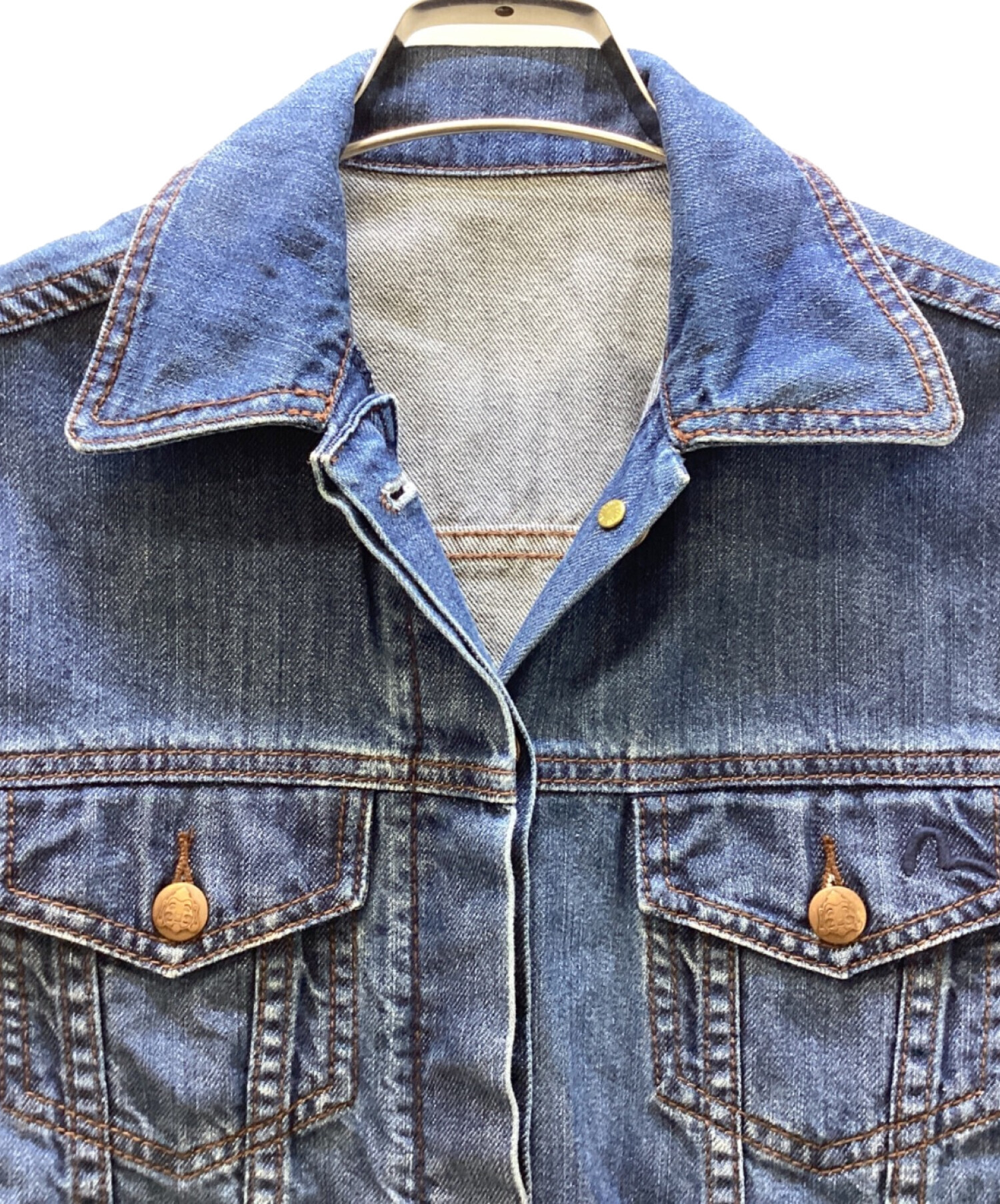 中古・古着通販】EVISU (エヴィス) デニムつなぎ インディゴ サイズ:M