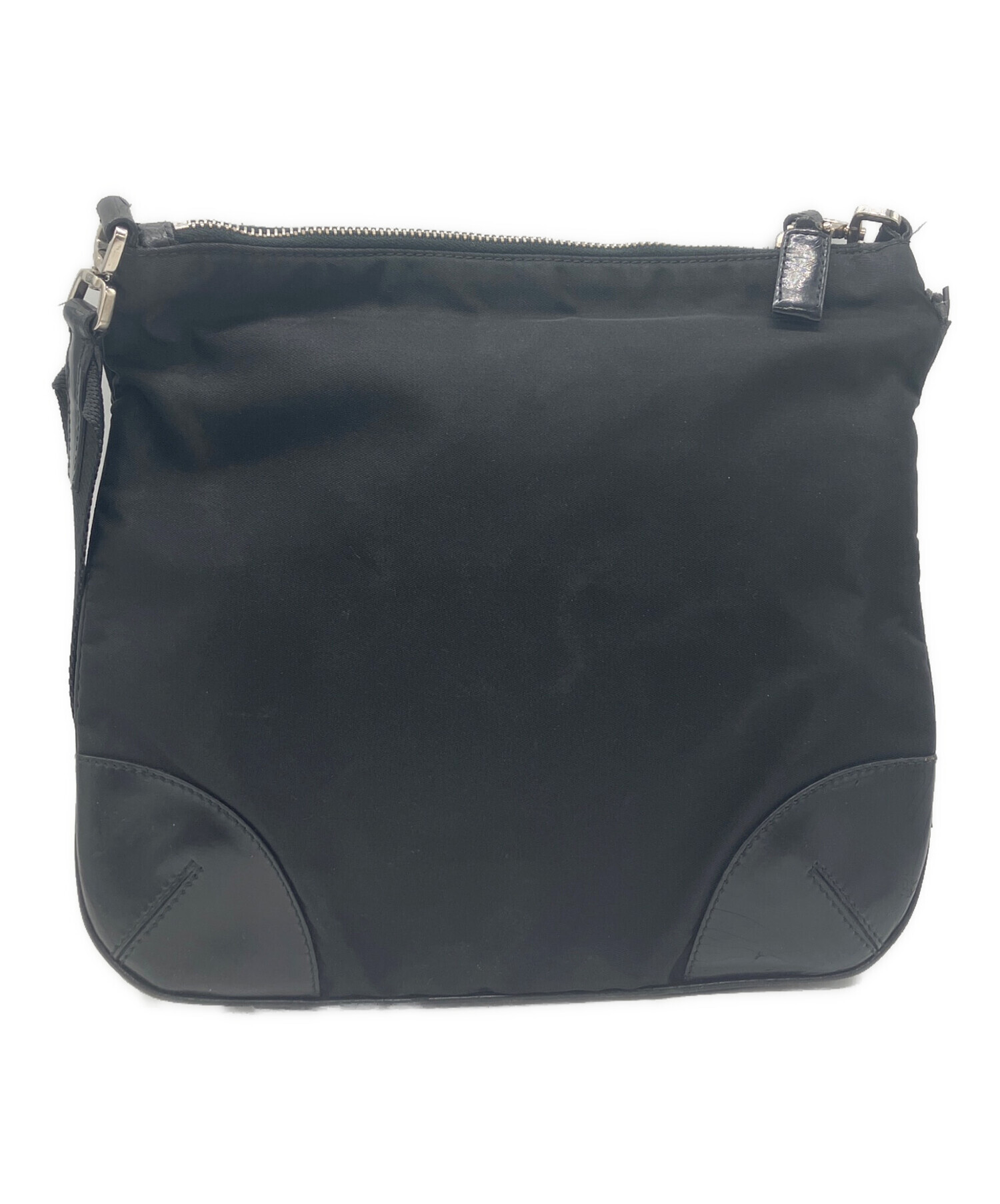 中古・古着通販】PRADA (プラダ) ナイロン ショルダーバッグ ブラック