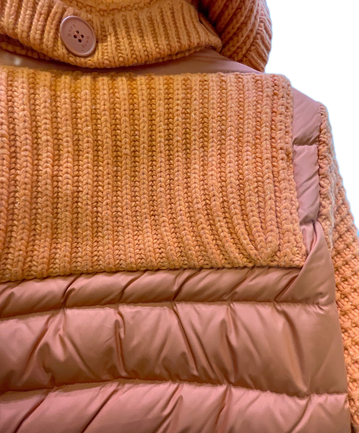 中古・古着通販】Bark (バーク) ニットダッフルダウンジャケット