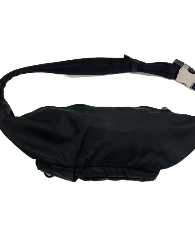 中古・古着通販】PRADA (プラダ) ウエストポーチ ブラック｜ブランド