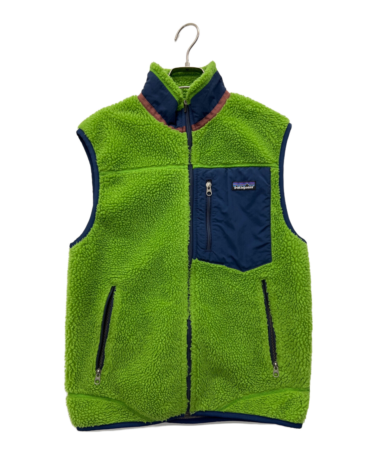 中古・古着通販】Patagonia (パタゴニア) フリースベスト グリーン