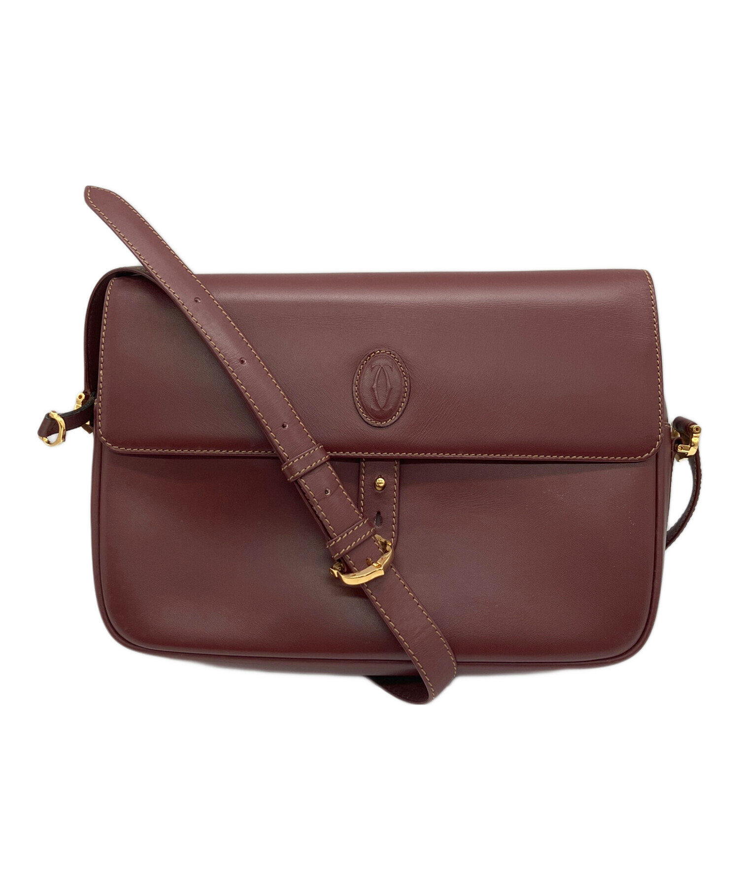 中古・古着通販】Cartier (カルティエ) ショルダーバッグ マストライン