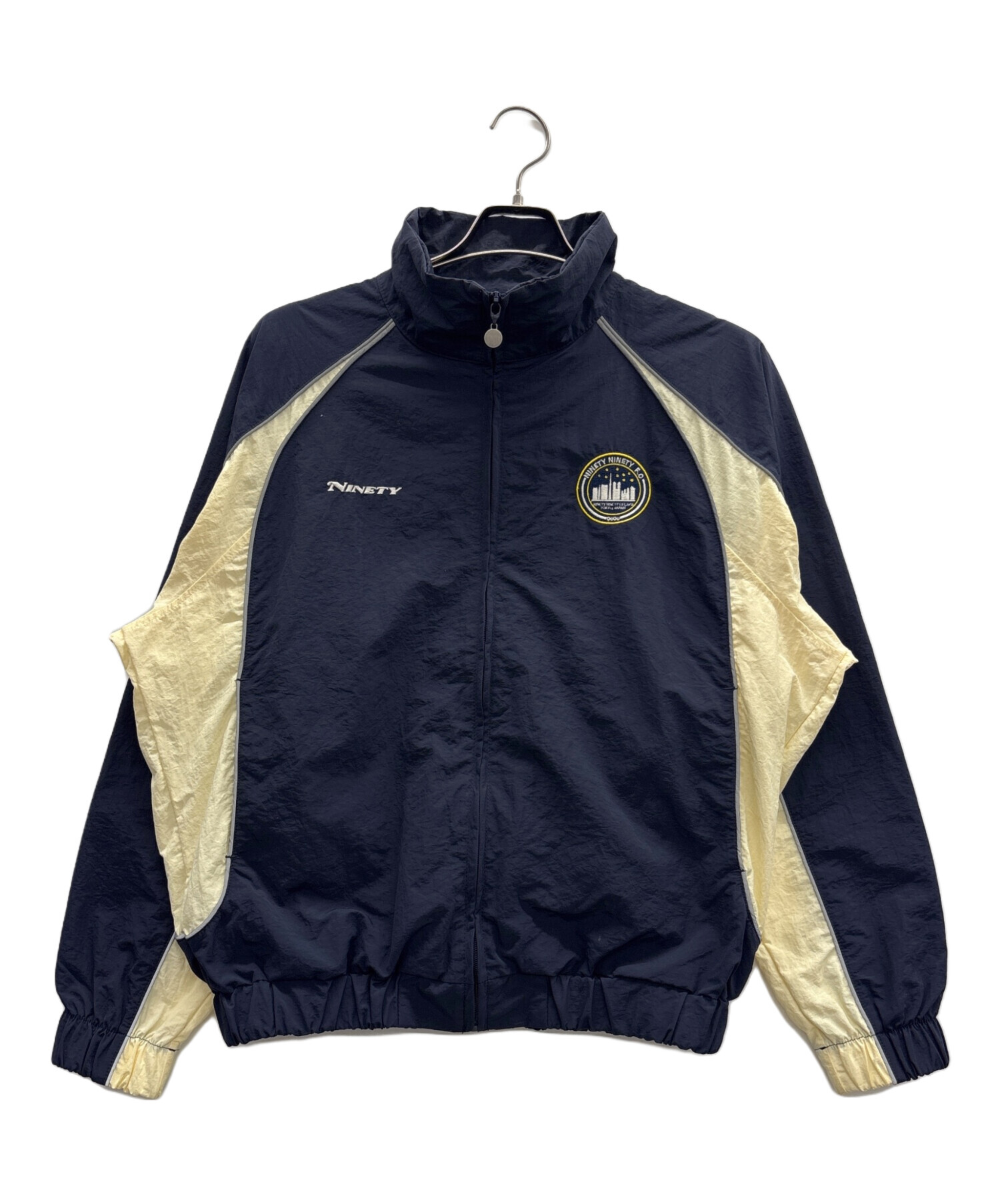 中古・古着通販】9090 (9090) ナイロンジャケット ネイビー サイズ:M