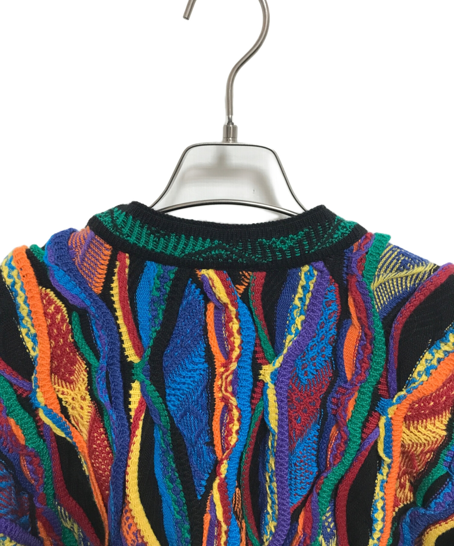 中古・古着通販】Coogi (クージー) 3Dニット マルチカラー サイズ:SS