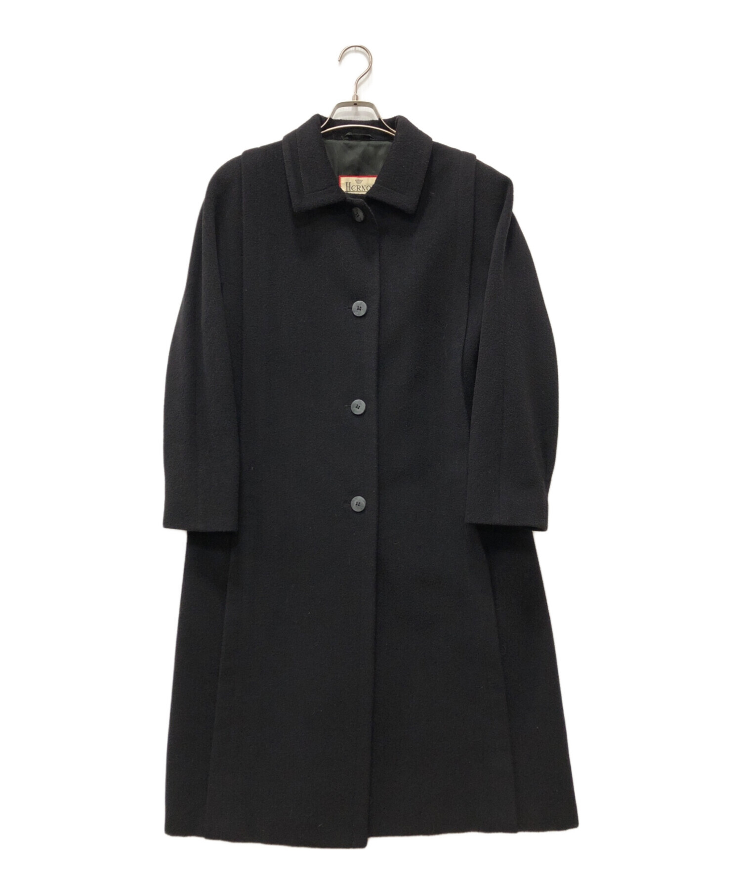 中古・古着通販】HERNO (ヘルノ) シルクカシミヤ混ウールコート