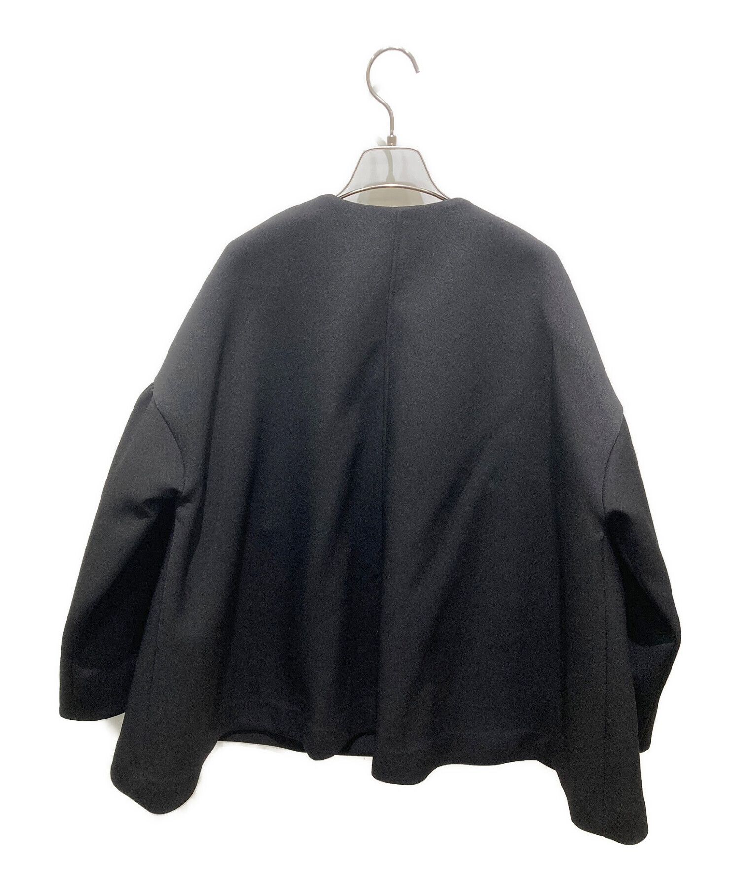 中古・古着通販】LITEN (リテン) ボンディングテントコート ブラック