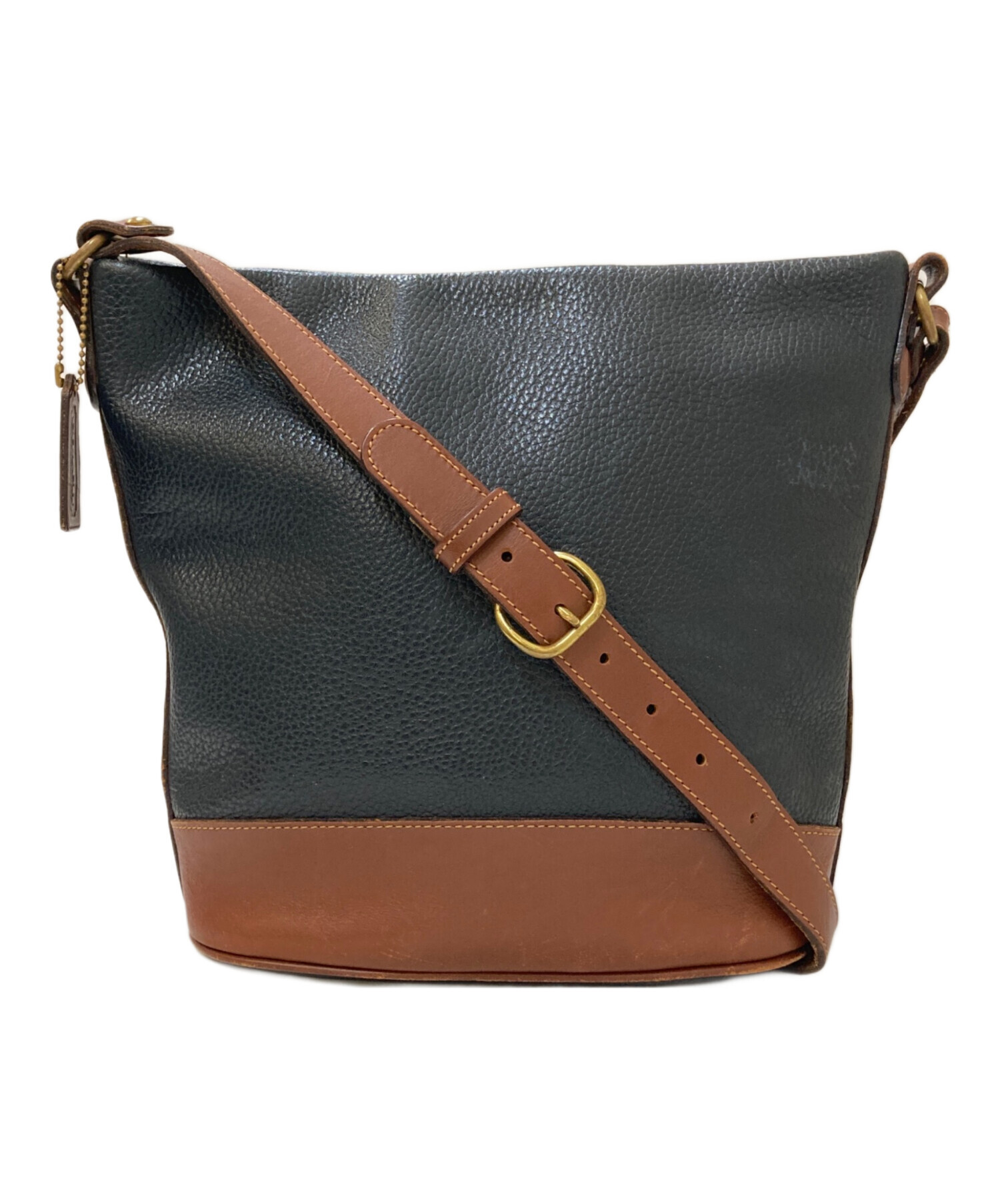 中古・古着通販】OLD COACH (オールドコーチ) レザーショルダーバッグ