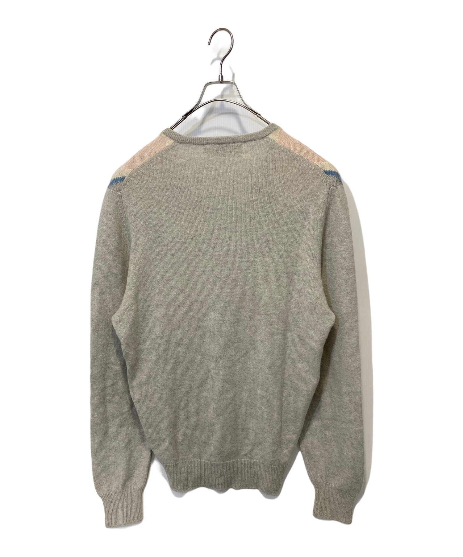 中古・古着通販】Pringle (プリングル) カシミヤアーガイルVネック