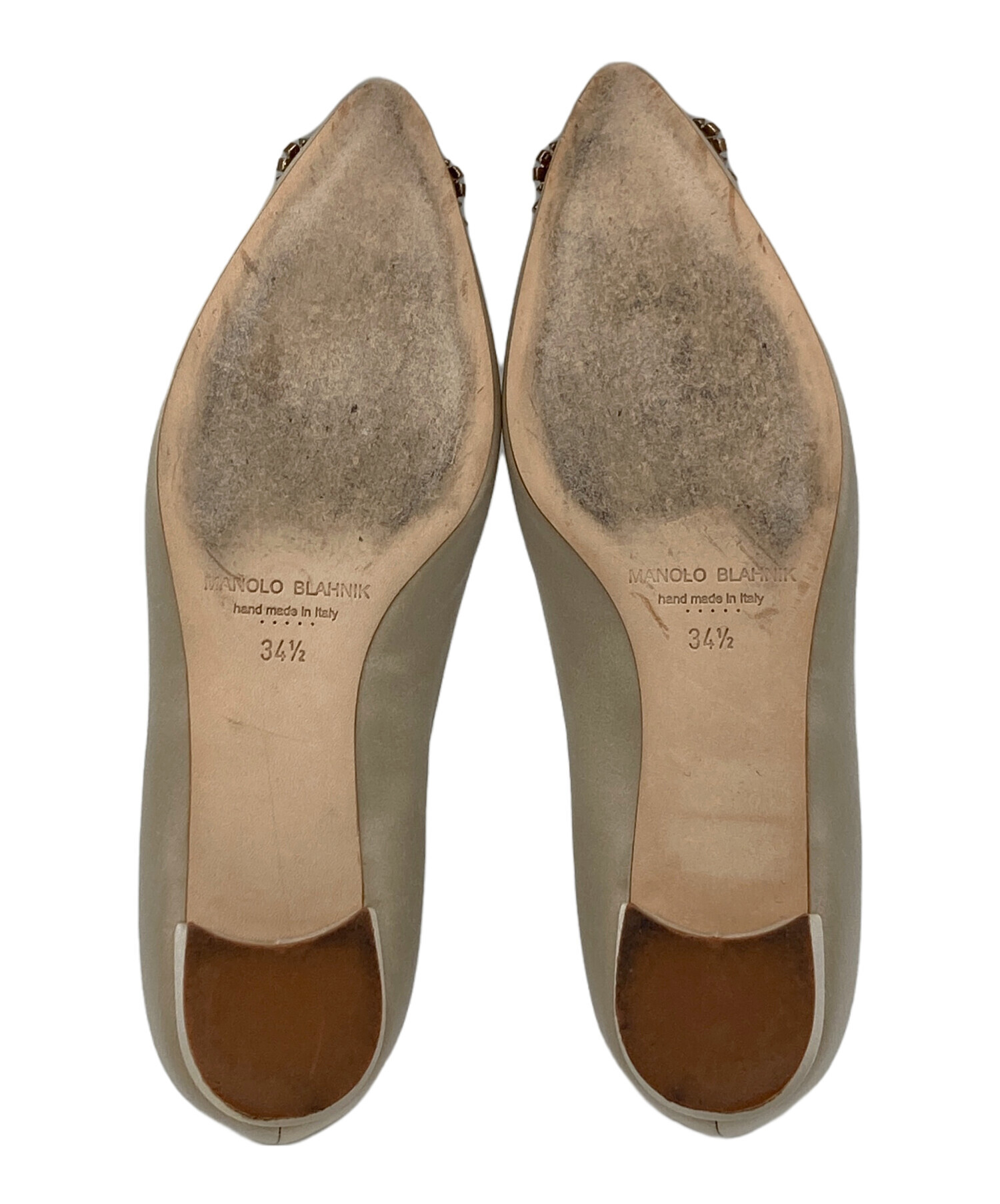 中古・古着通販】Manolo Blahnik (マノロブラニク) HANGISIフラット