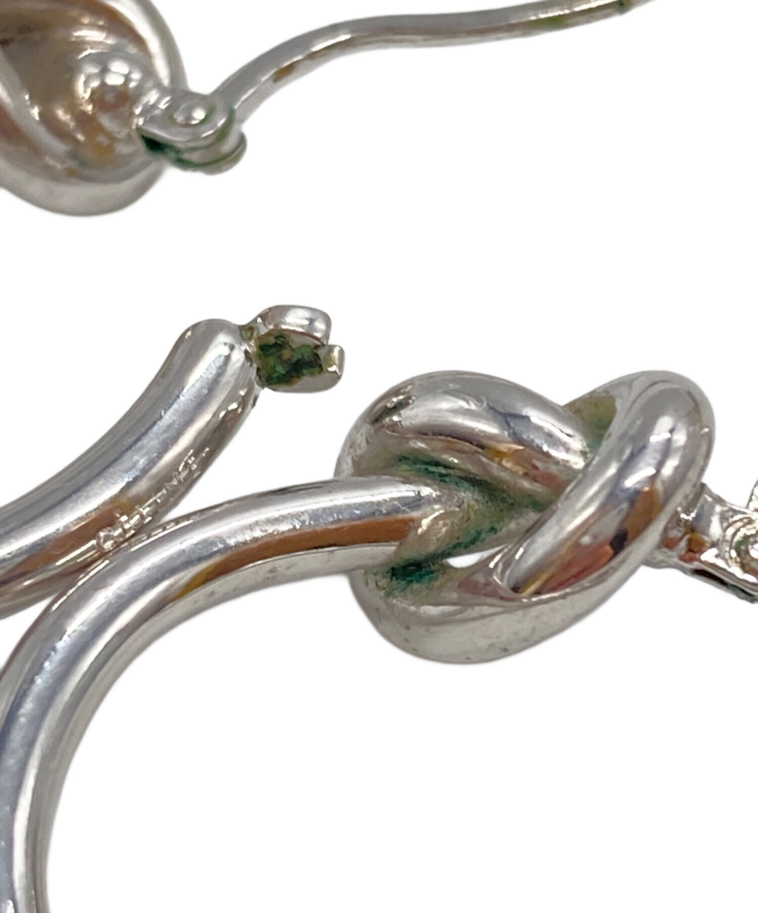 中古・古着通販】CELINE (セリーヌ) ノットスモールフープピアスセット