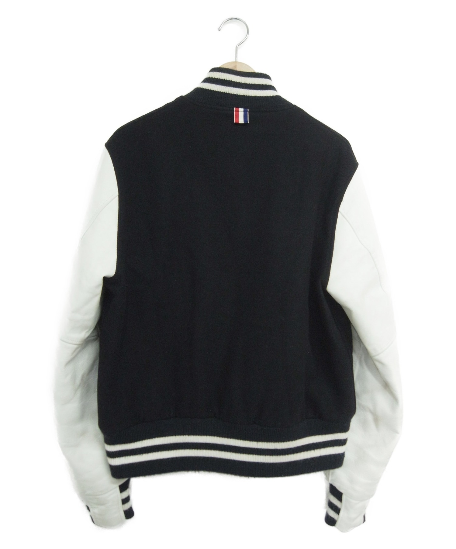 中古・古着通販】Thom Browne (トムブラウン) スタジャン ホワイト