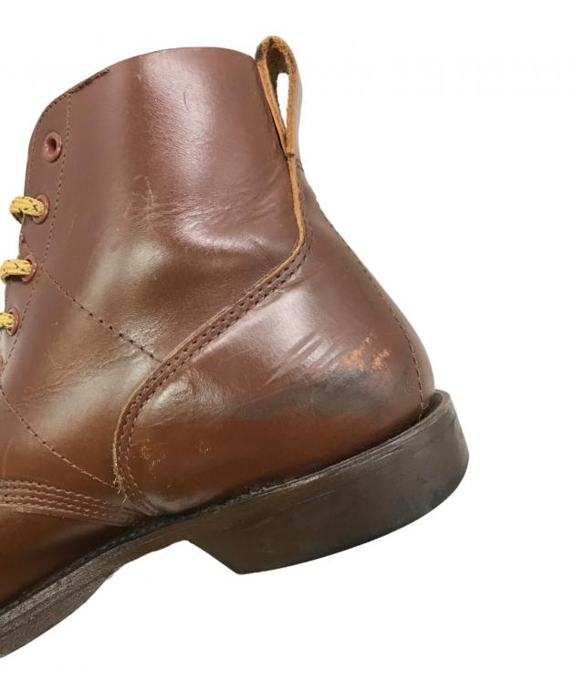 中古・古着通販】YUKETEN (ユケテン) セミドレスブーツ ブラウン