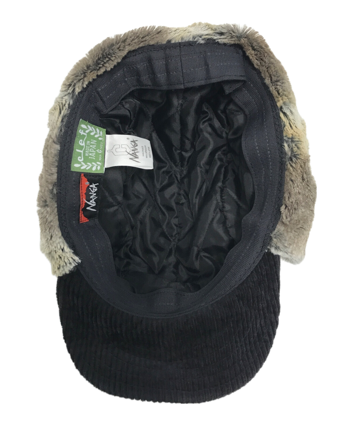 中古・古着通販】NANGA (ナンガ) clef (クレ) ボアキャップ ブラック