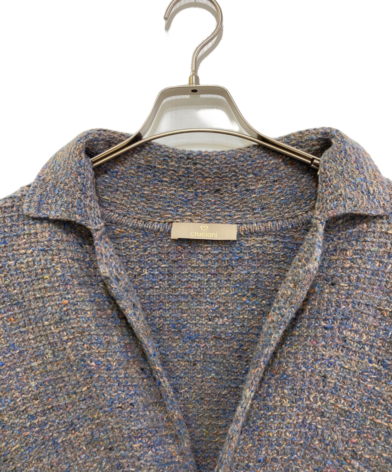 中古・古着通販】Cruciani (クルチアーニ) メランジニットジャケット