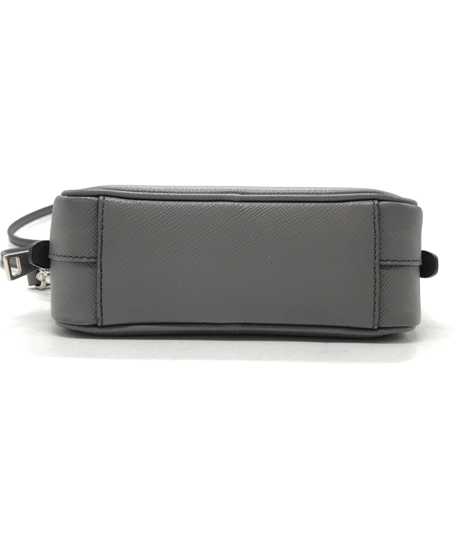 中古・古着通販】PRADA (プラダ) ミニショルダーバッグ グレー