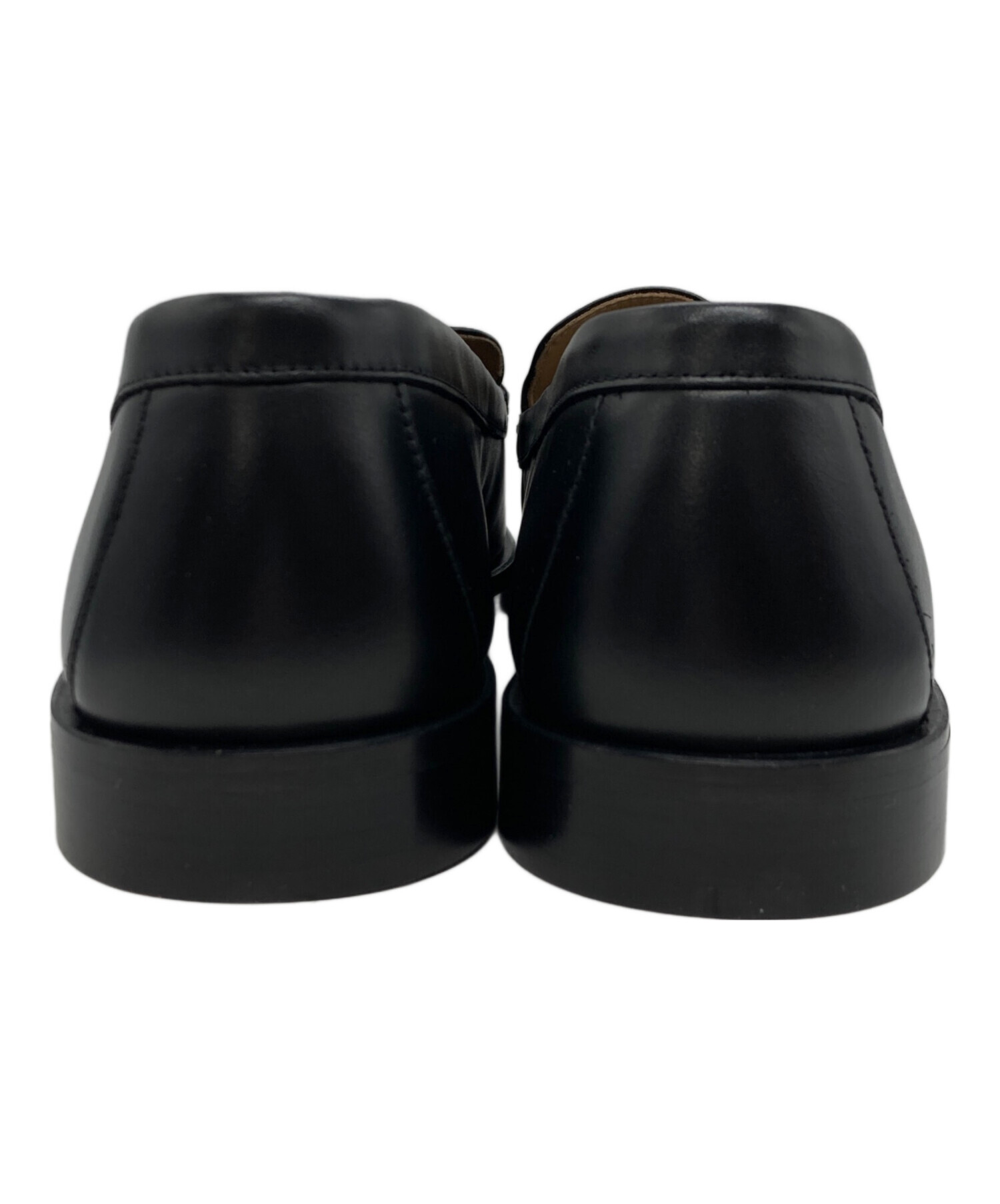 中古・古着通販】ZARA (ザラ) レザー ローファー ブラック サイズ:44