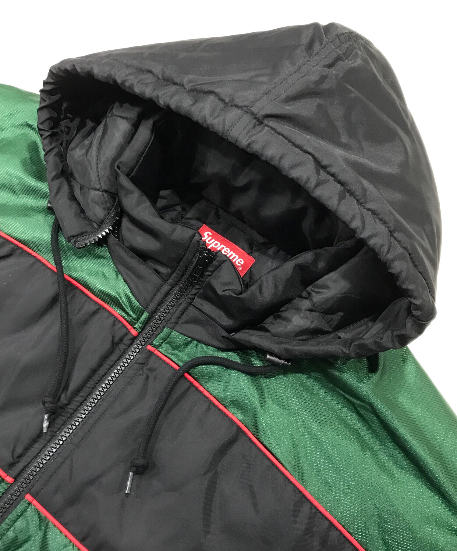 中古・古着通販】SUPREME (シュプリーム) Sports Piping Puffy Jacket