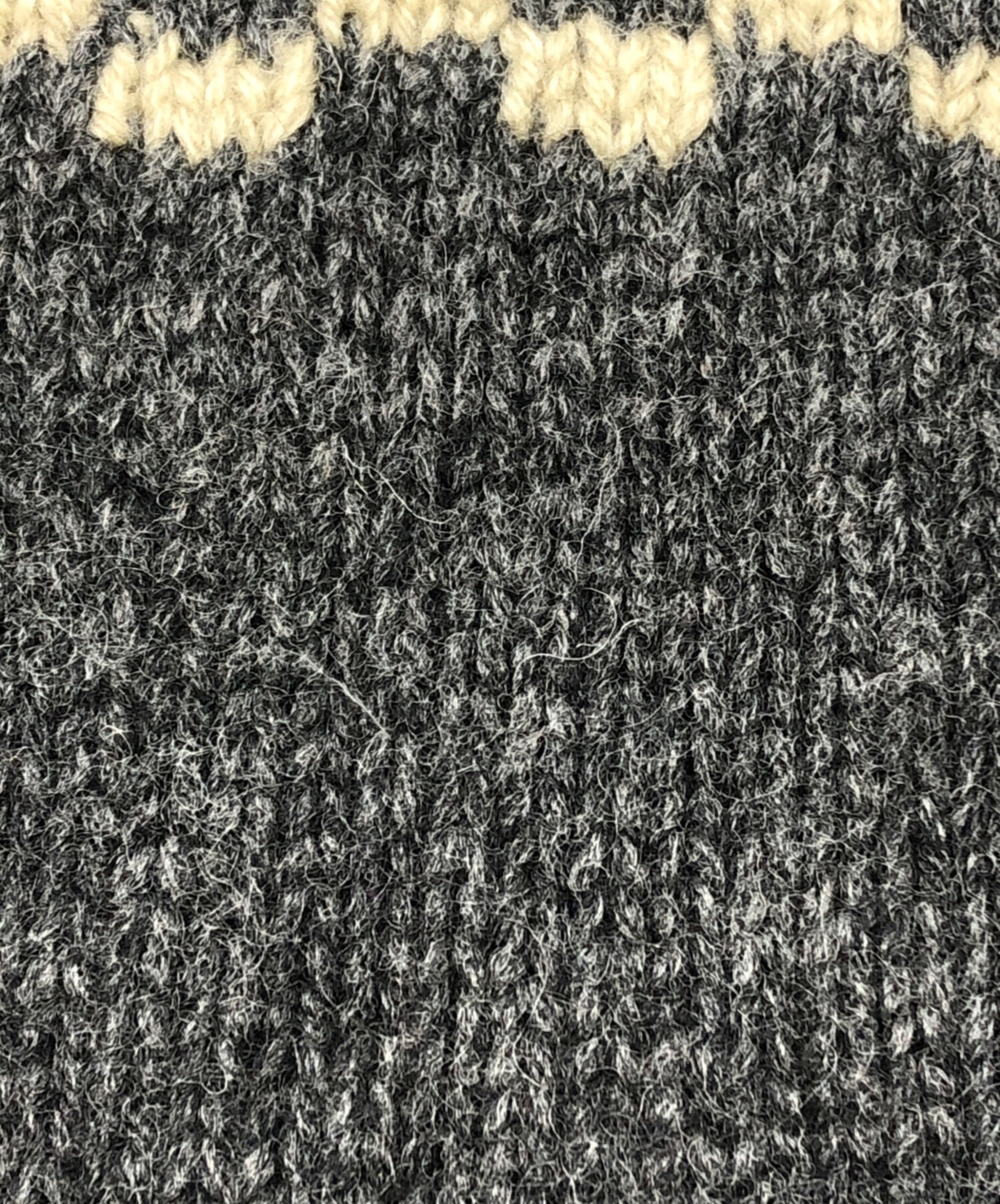 中古・古着通販】UNDERCOVER (アンダーカバー) 有刺鉄線ニット グレー