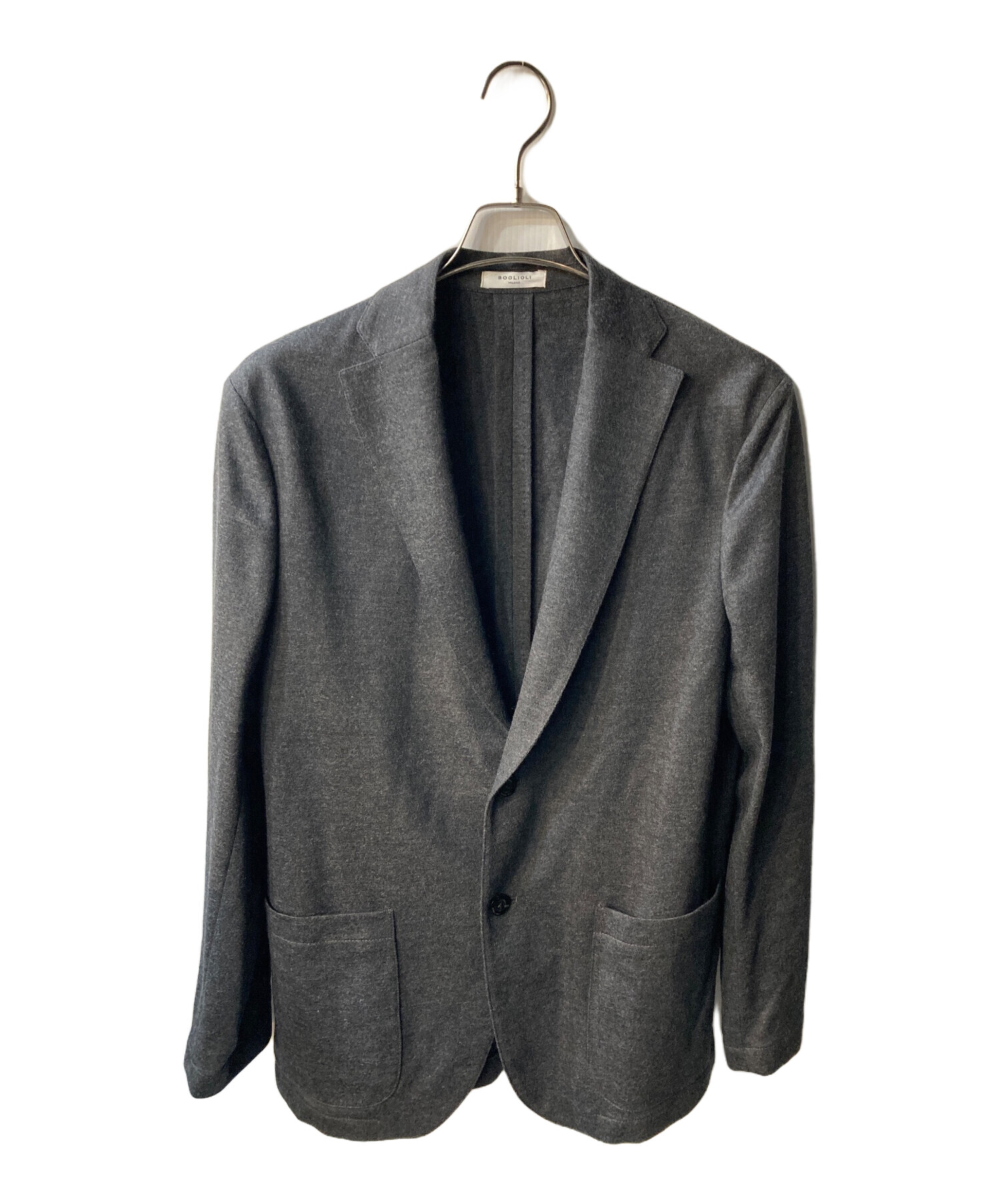 中古・古着通販】BOGLIOLI (ボリオリ) EMPTY JACKET グレー サイズ:L