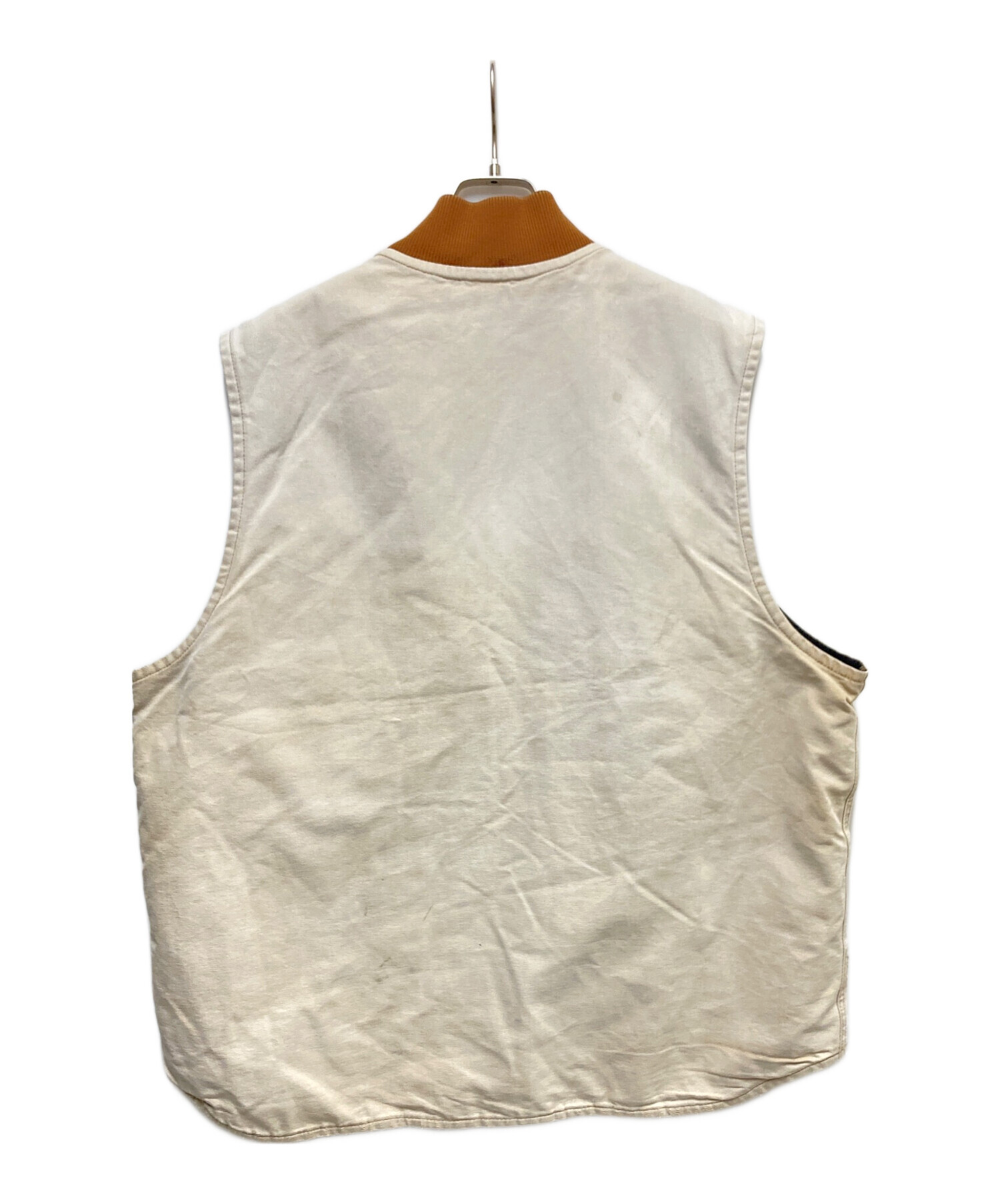 中古・古着通販】CarHartt (カーハート) ダックベスト ベージュ サイズ