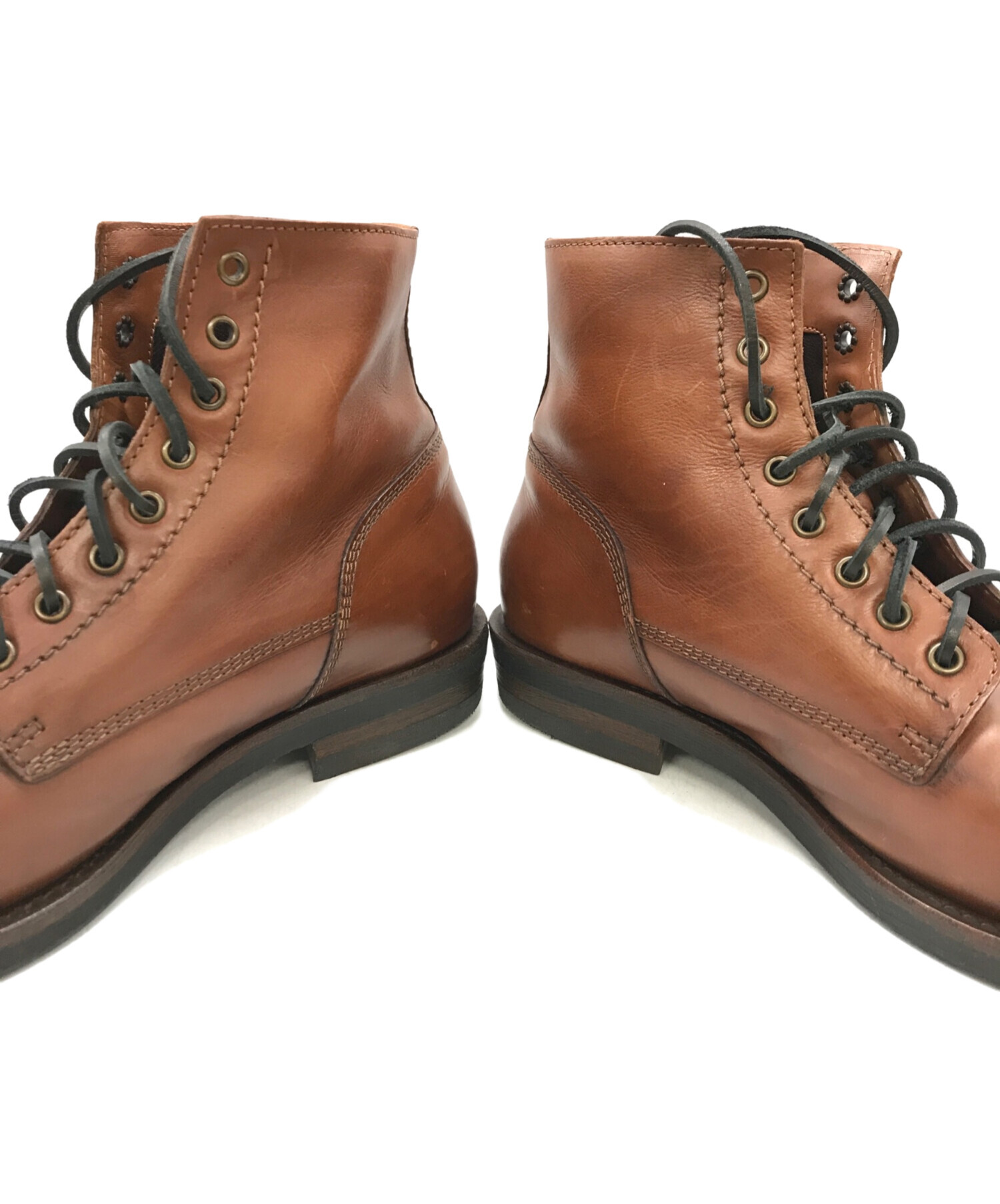 中古・古着通販】BUTTERO (ブッテロ) ワークブーツ ブラウン サイズ:42