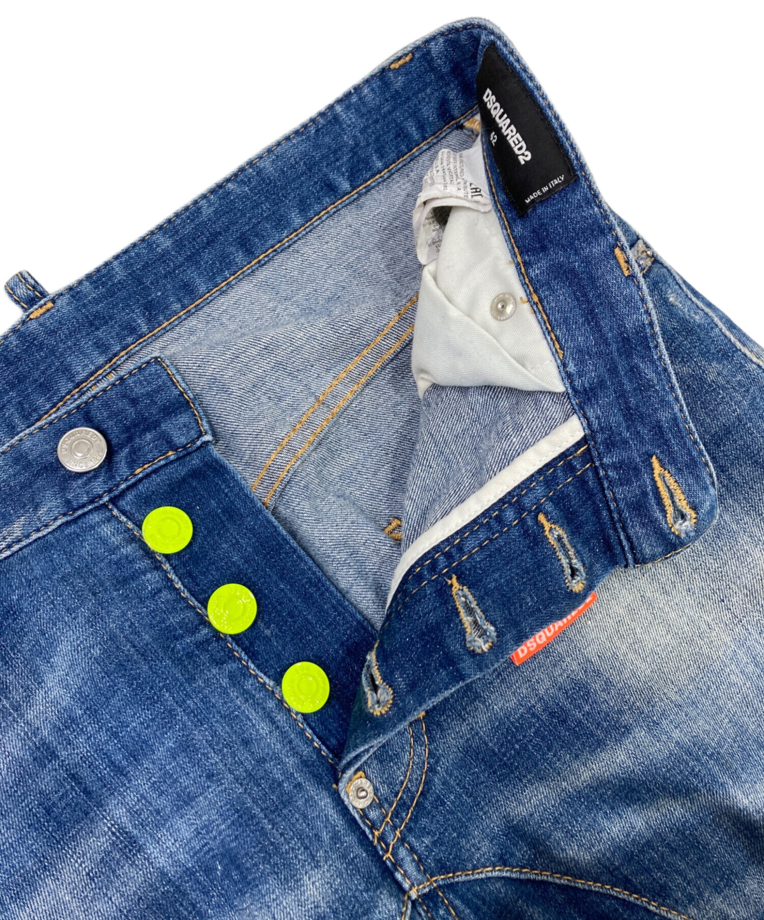 中古・古着通販】DSQUARED2 (ディースクエアード) ペイント加工