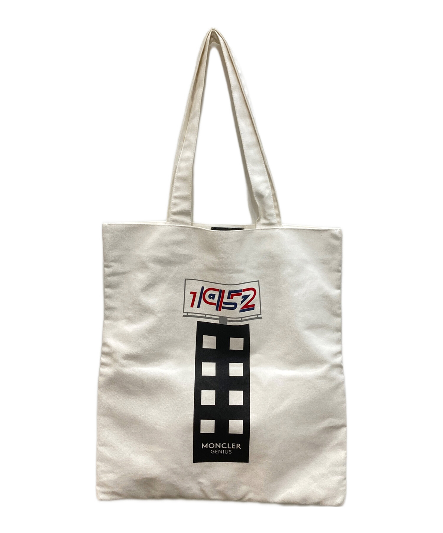 中古・古着通販】MONCLER (モンクレール) トートバッグ ホワイト