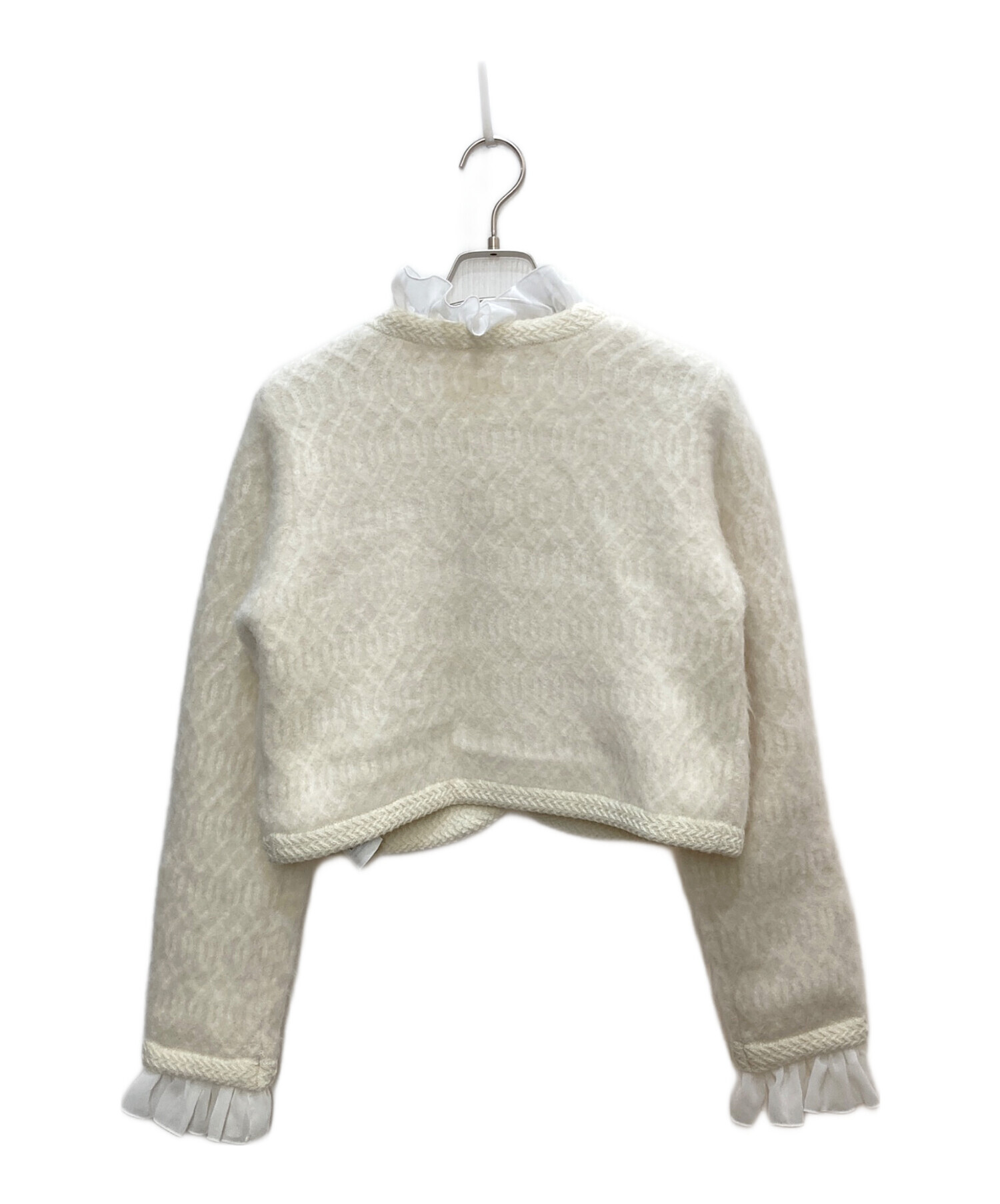 中古・古着通販】Snidel (スナイデル) ファーライクフリルニット