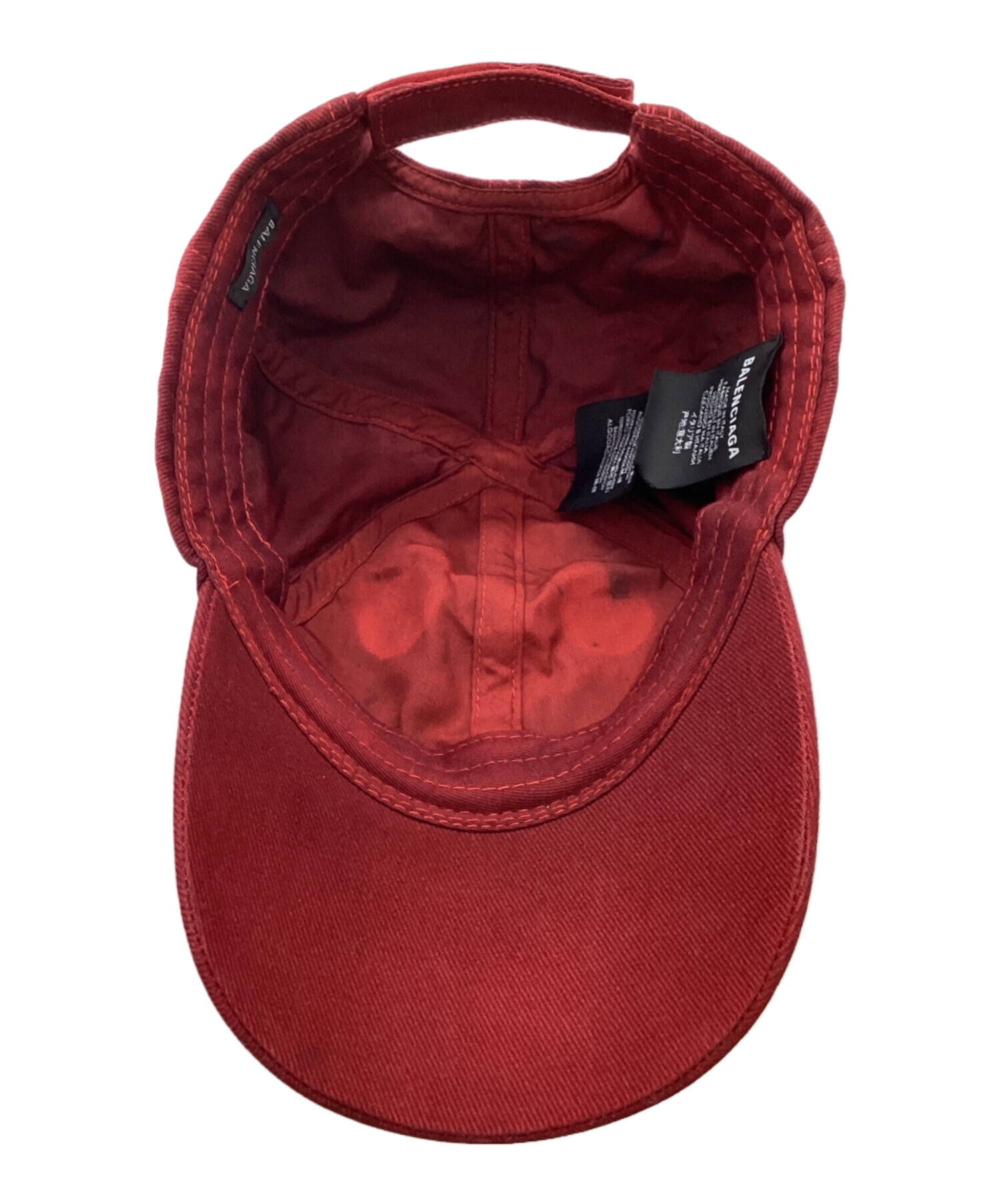 中古・古着通販】BALENCIAGA (バレンシアガ) タトゥーロゴキャップ