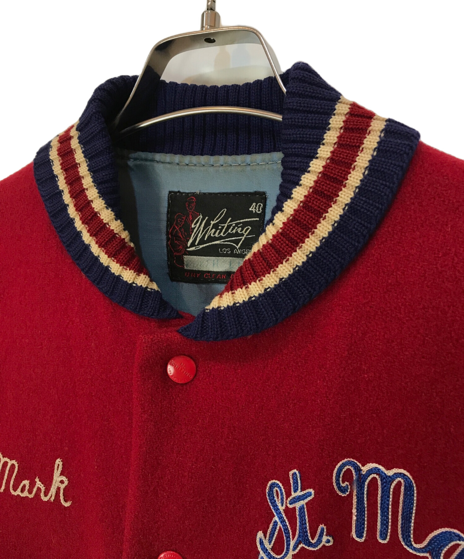 中古・古着通販】Whiting (ホワイティング) 60s スタジャン レッド