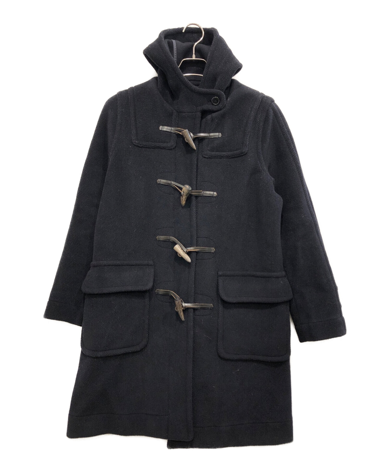 中古・古着通販】INVERTERE (インバーティア) ダッフルコート ネイビー