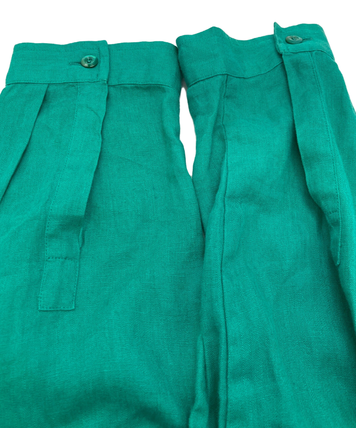 中古・古着通販】MaxMara (マックスマーラ) リネンシャツ グリーン