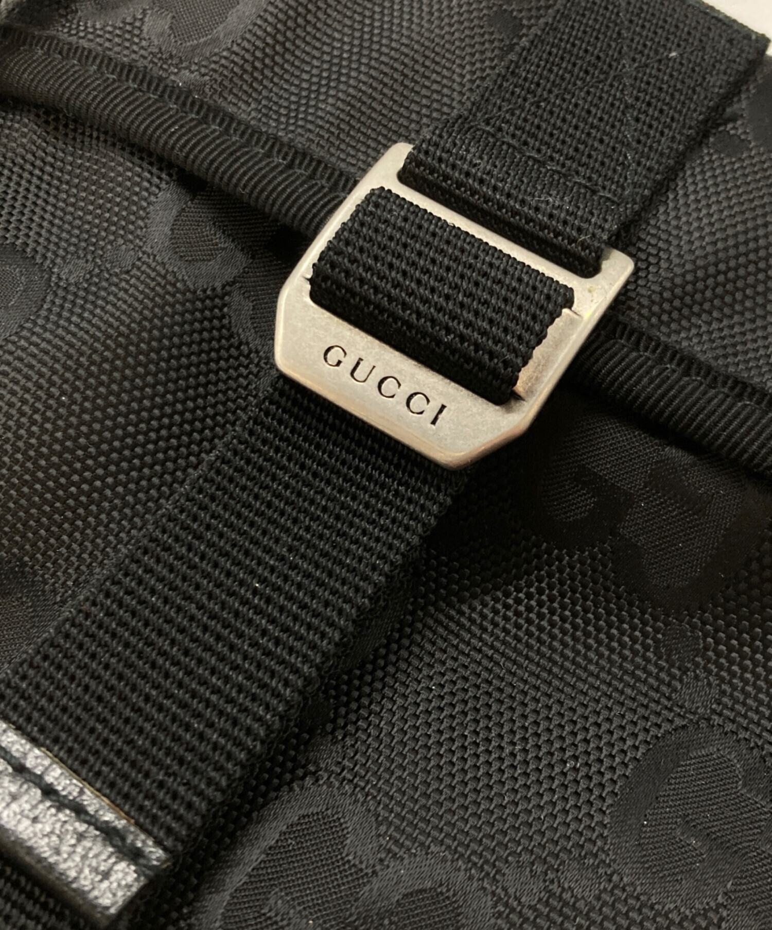 中古・古着通販】GUCCI (グッチ) GGナイロンオフザグリッド ショルダー