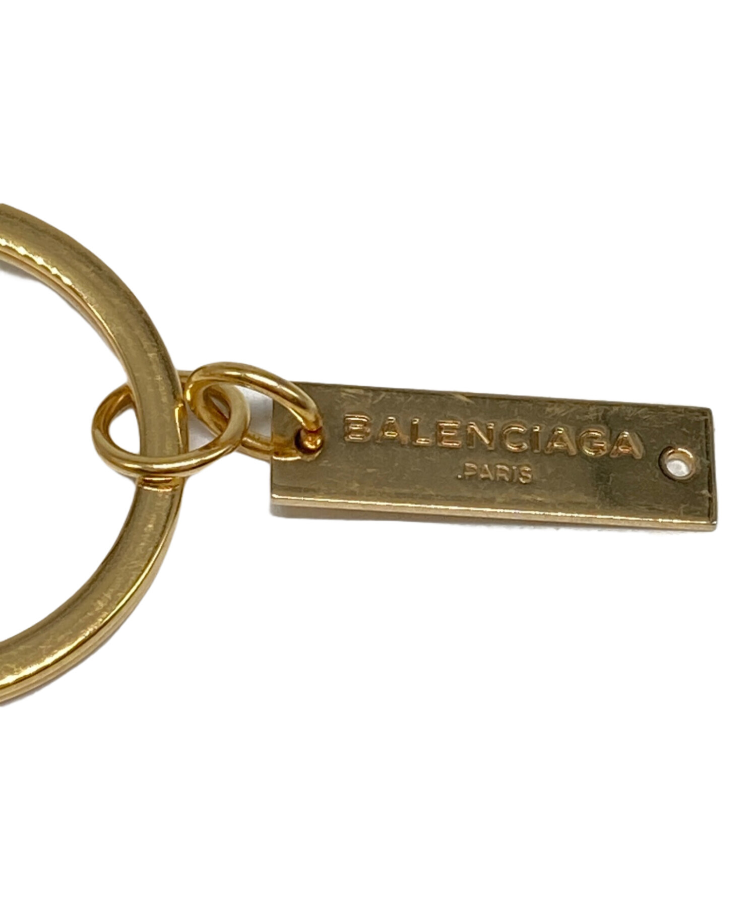 中古・古着通販】BALENCIAGA (バレンシアガ) レザーキーチャーム