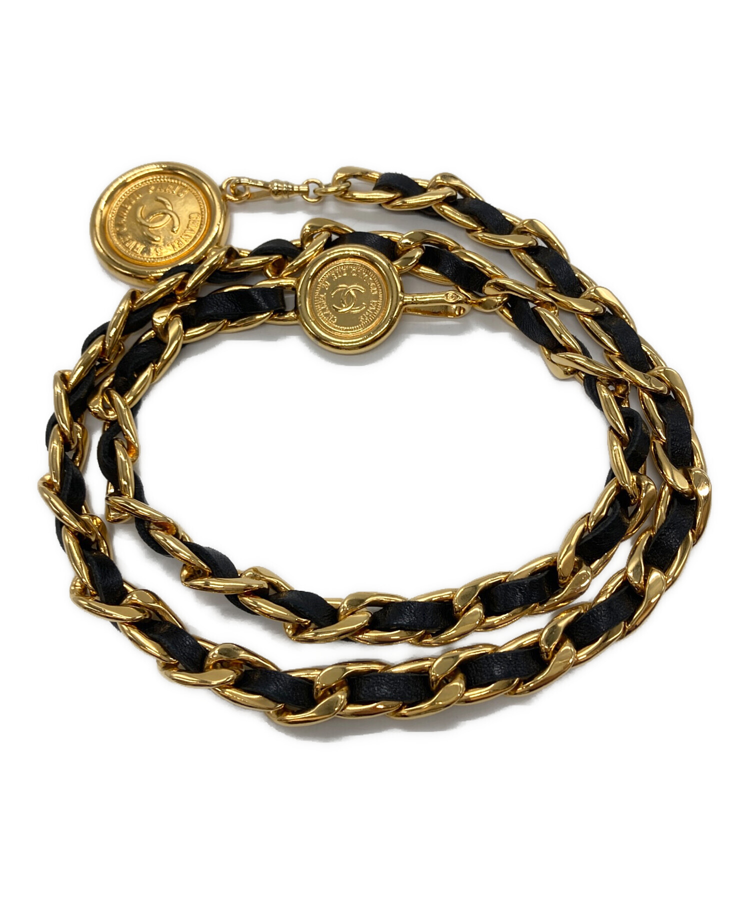 中古・古着通販】CHANEL (シャネル) コインモチーフ ココマーク