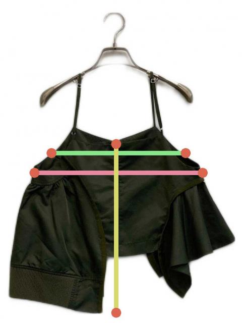 中古・古着通販】UN3D. (アンスリード) MA-1キャミソールビスチェ