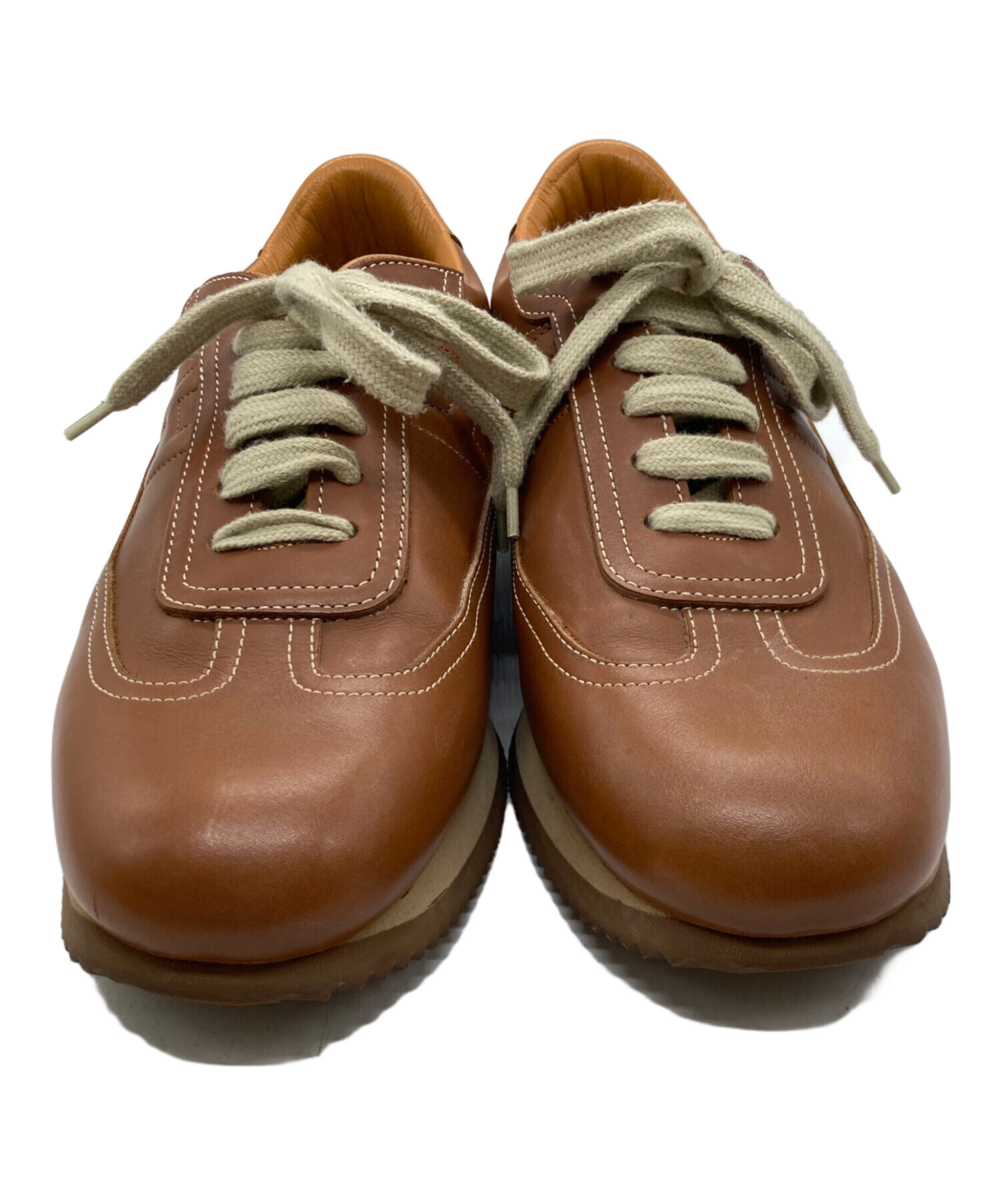 中古・古着通販】HERMES (エルメス) クイックレザースニーカー