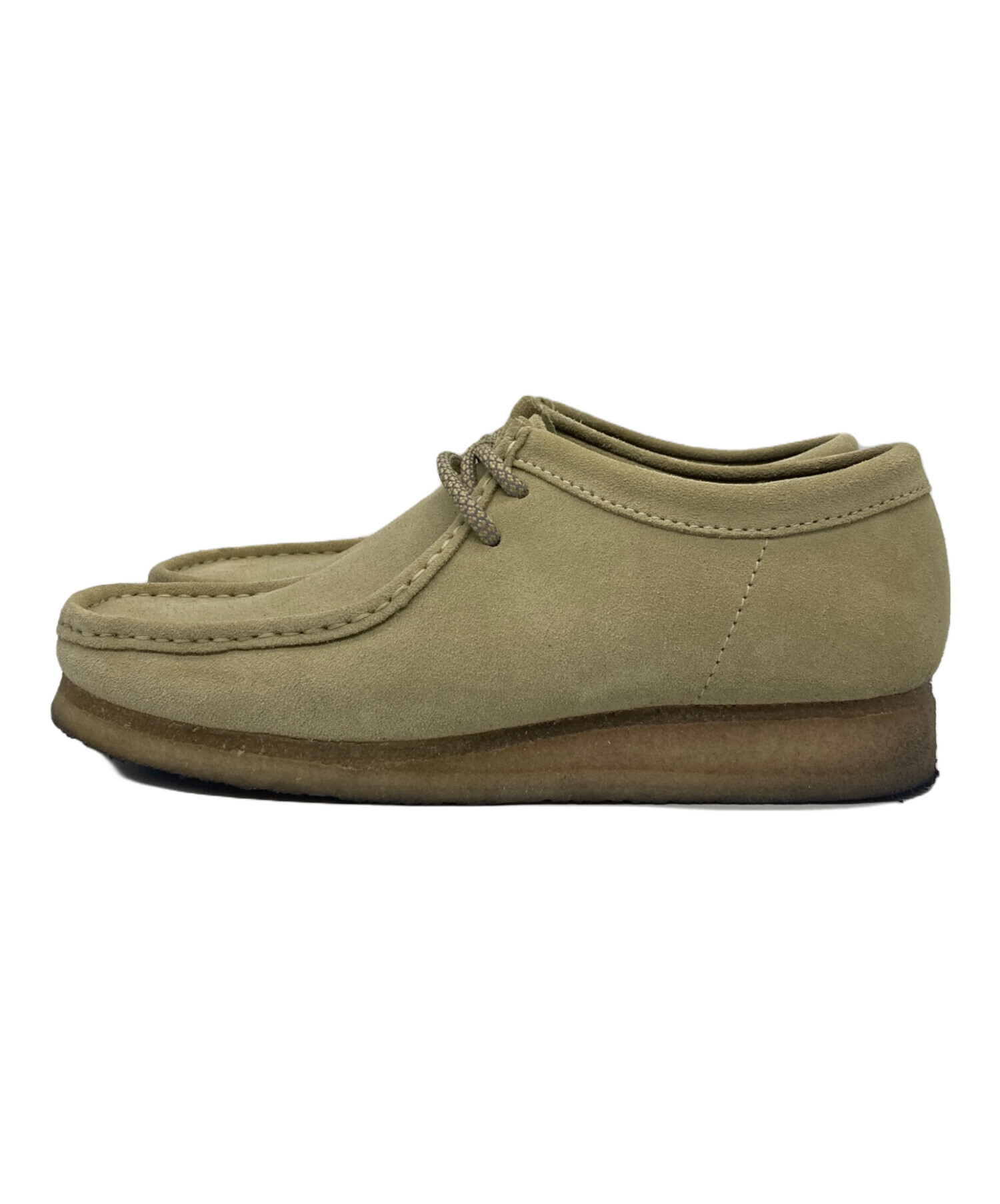 中古・古着通販】CLARKS (クラークス) ワラビーシューズ ベージュ