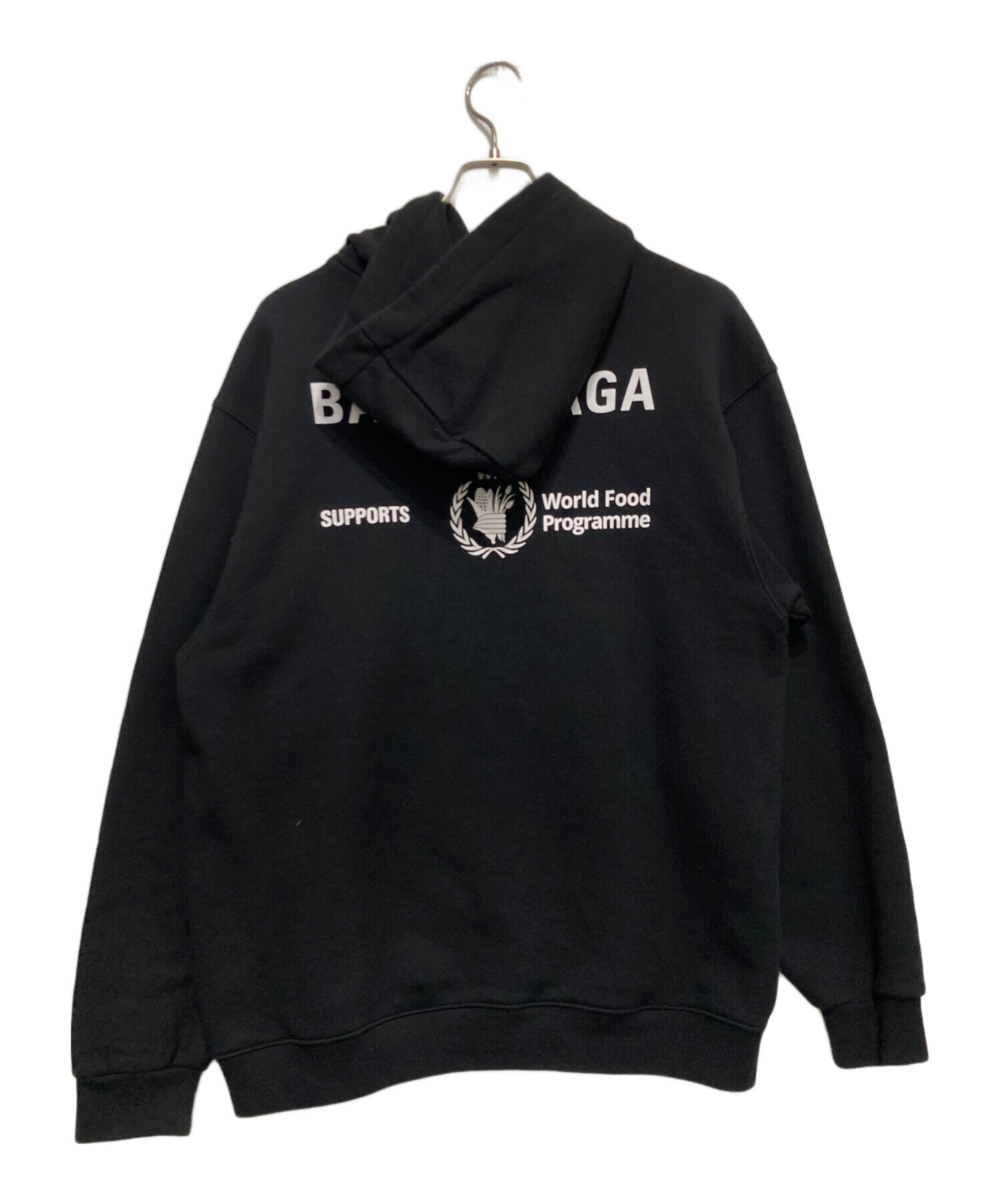 中古・古着通販】BALENCIAGA (バレンシアガ) WFPパーカー ブラック
