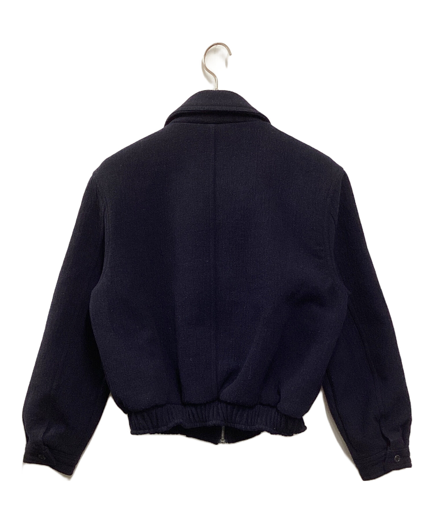 中古・古着通販】OHOTORO (オオトロ) Mannish Wool Blouson ネイビー