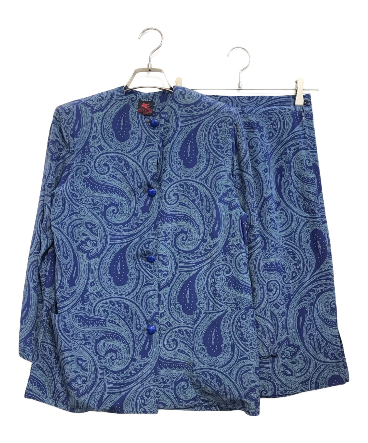 中古・古着通販】ETRO (エトロ) ペイズリー柄セットアップスーツ