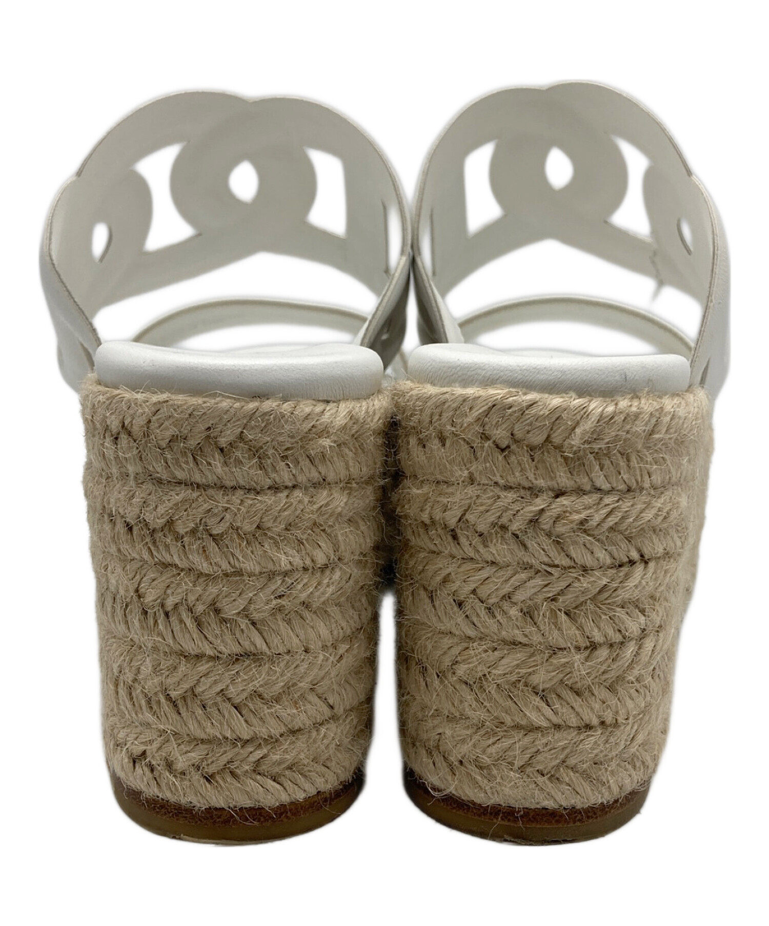 中古・古着通販】HERMES (エルメス) エスパドリーユイテア30 ホワイト